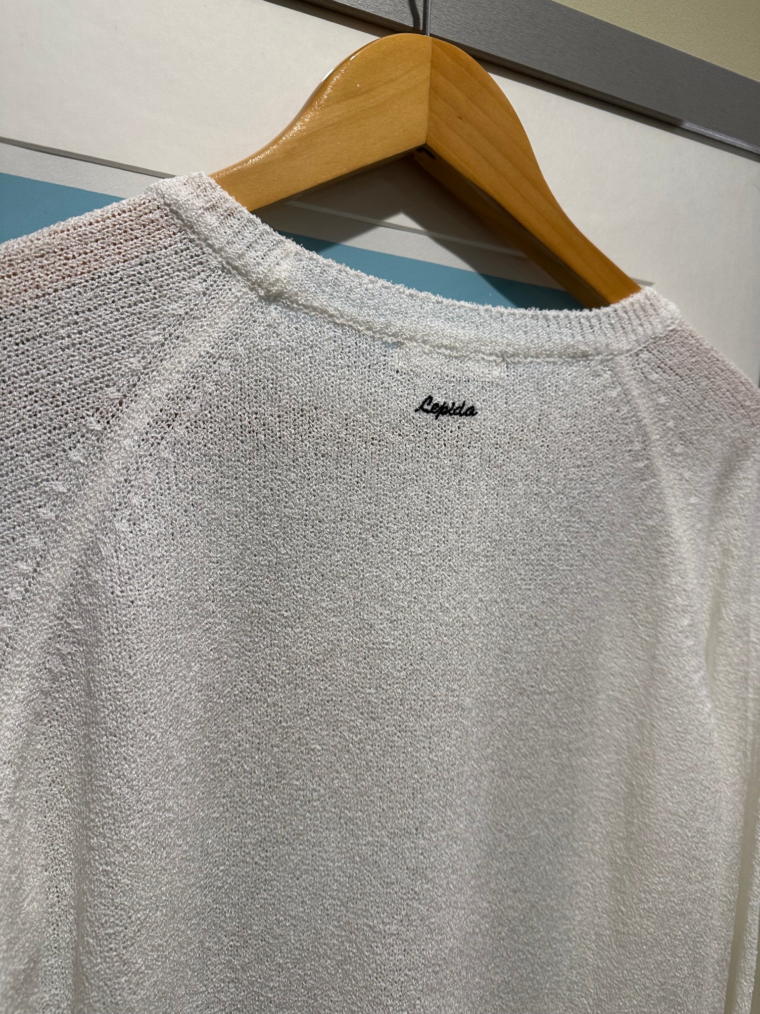 Spring Texture Loose Knit Top