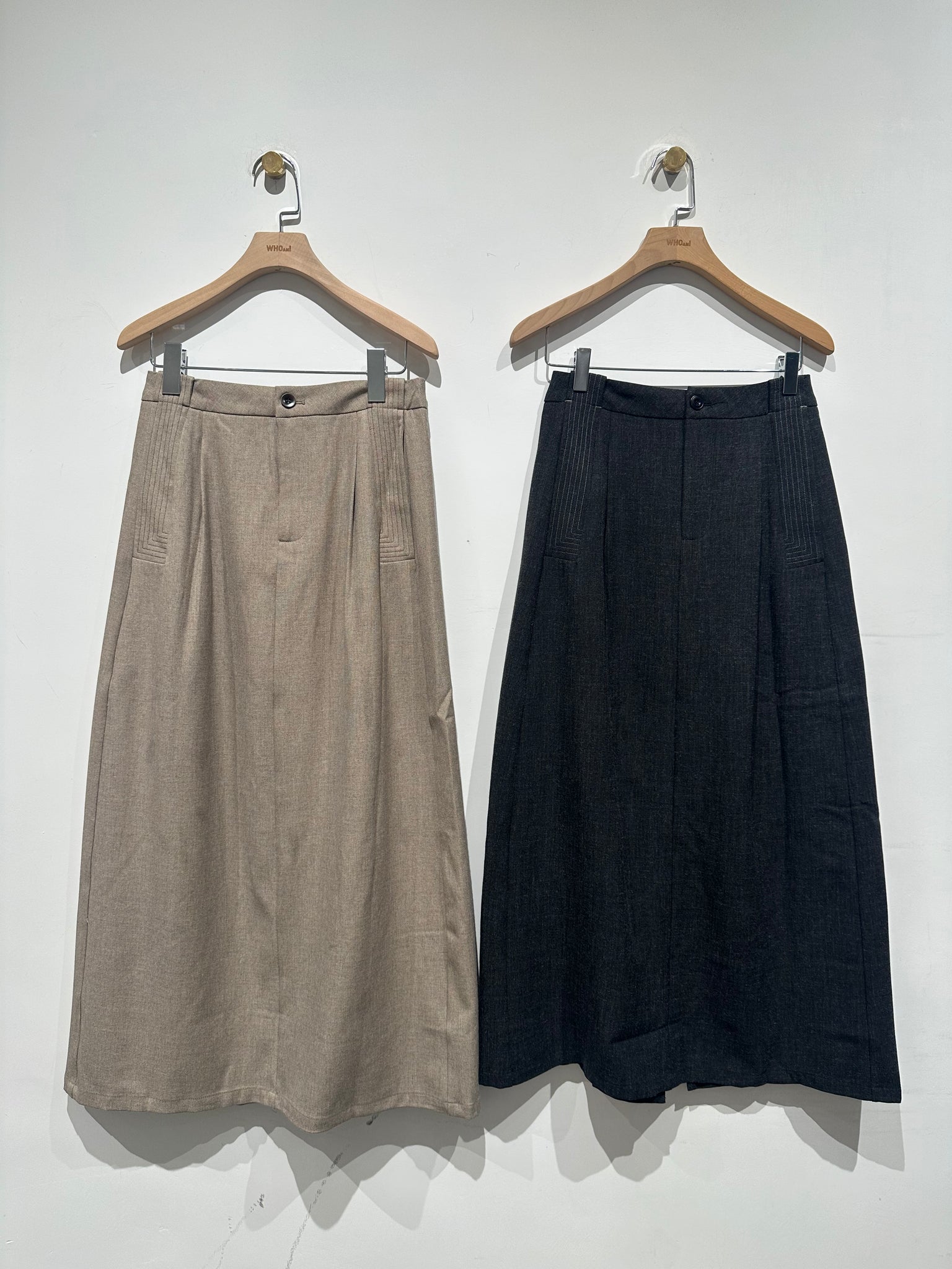 Details Pocket Stitches Skirt (3-5Sep 超抵價$398, 之後批發價$468)