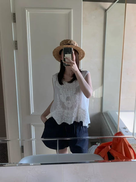 Casual Lace Vest (18-20Jun 超抵價$268, 之後批發價$298)