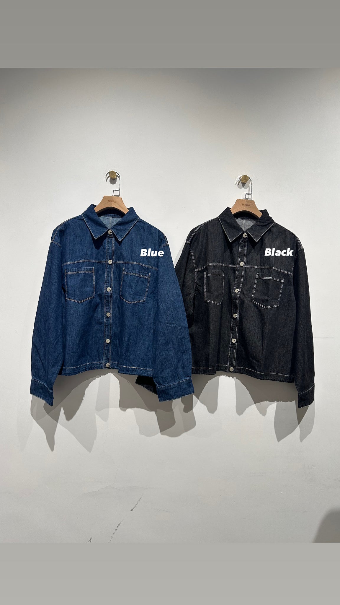 Stitched Denim Shirt