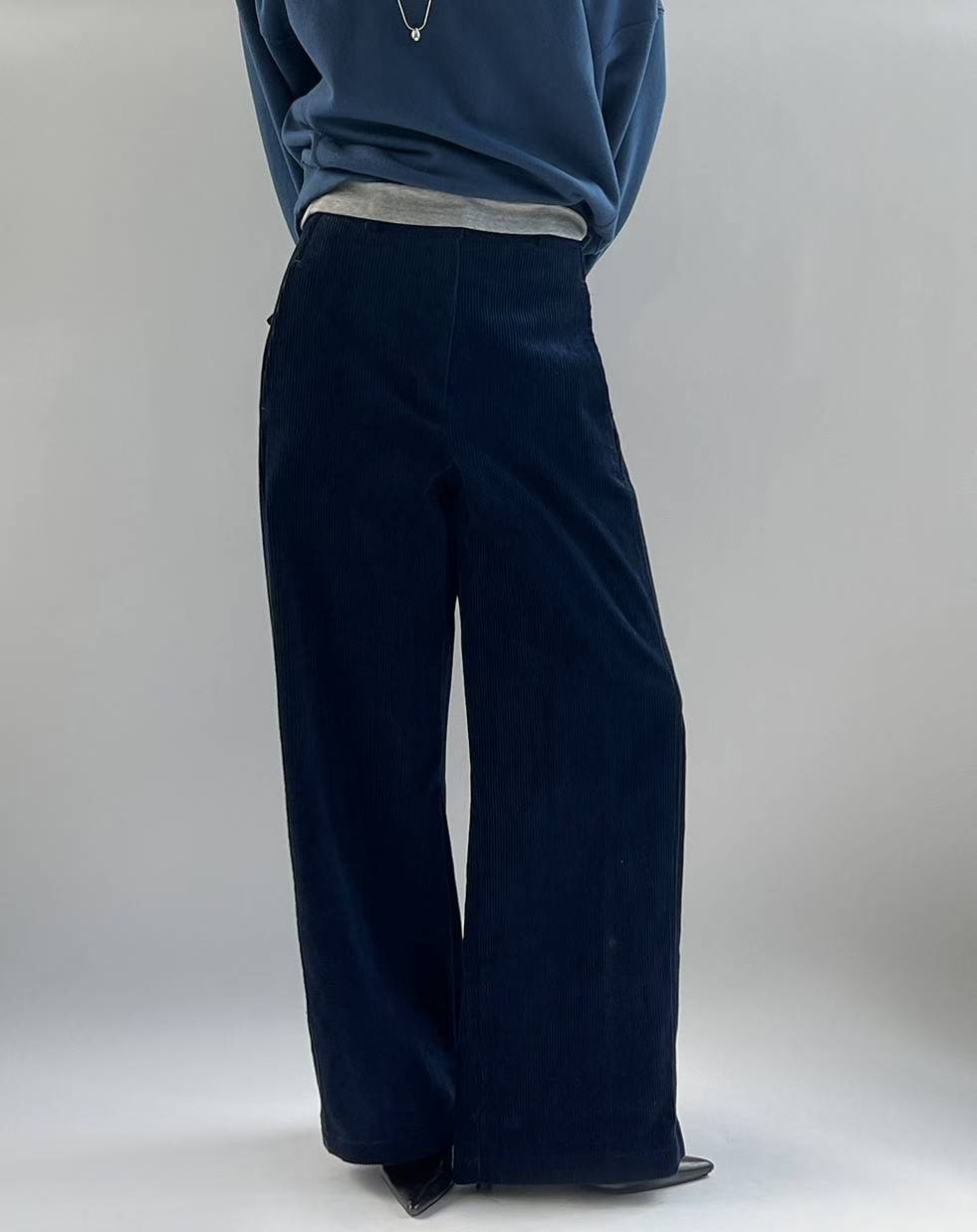 Corduroy Wide Leg Pants