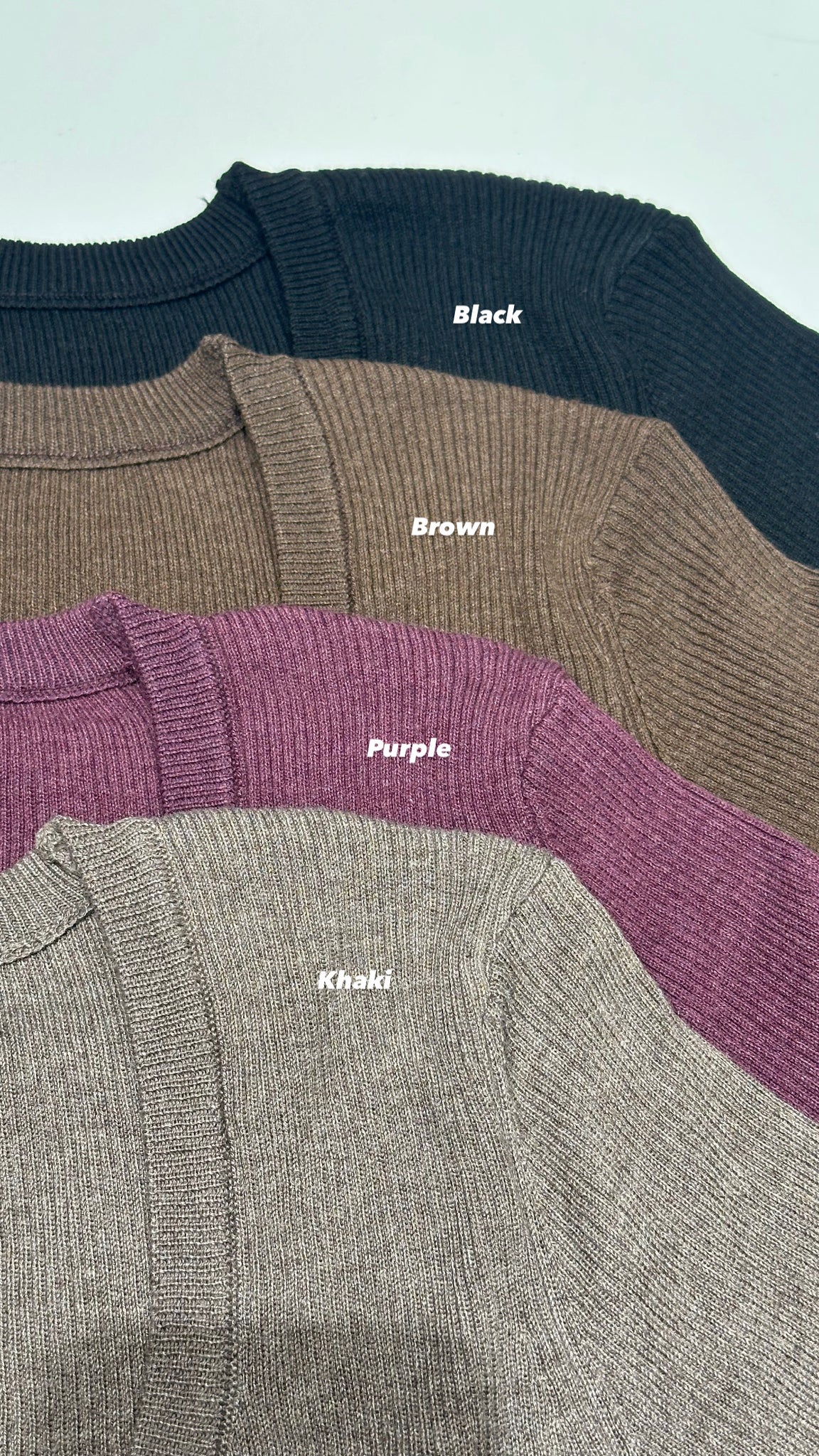 Must Buy Nice Collar Knit Top (3-5Sep 超抵價$248, 之後批發價$268)