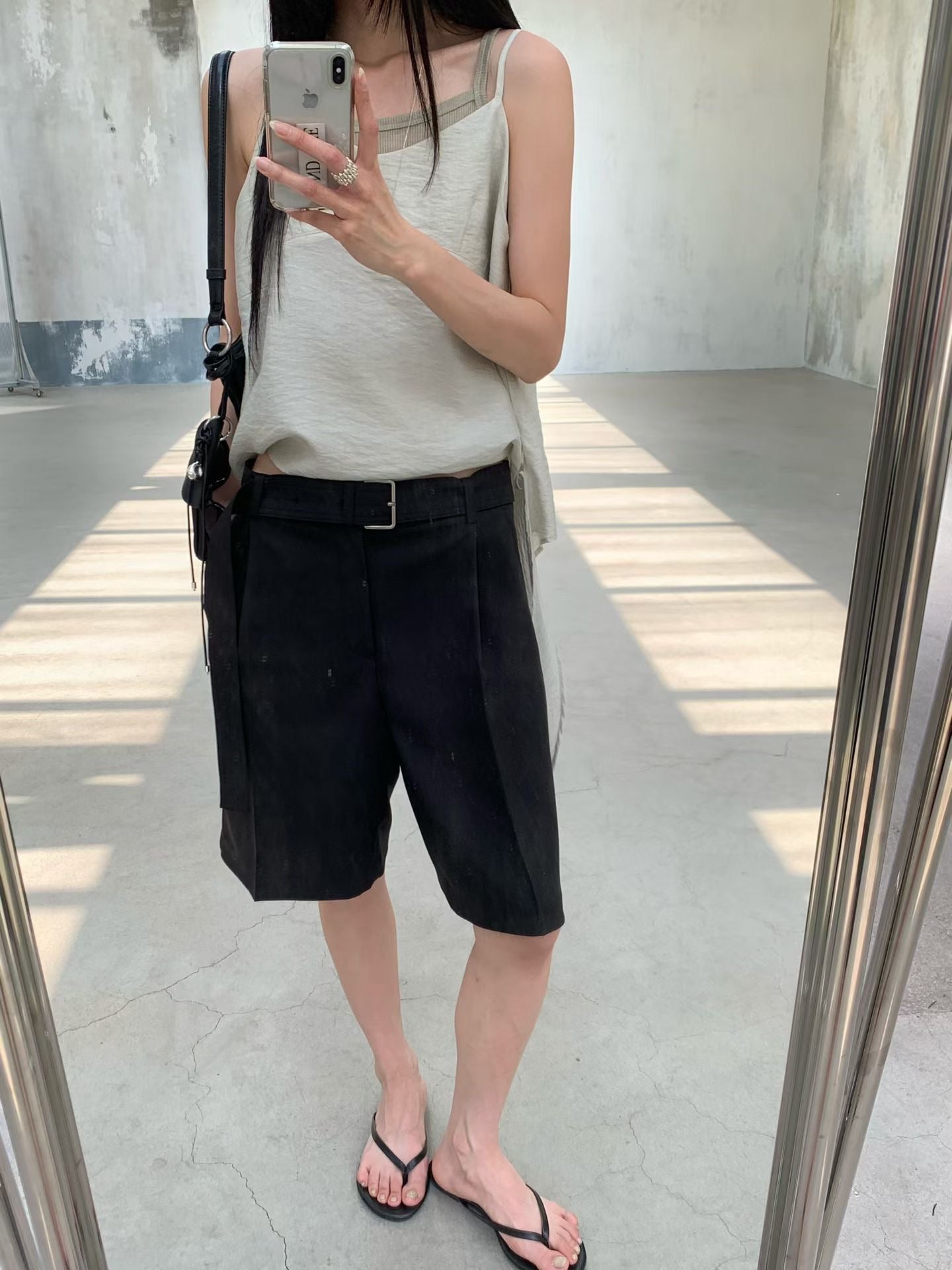 Must Buy Quality Belt Summer Shorts