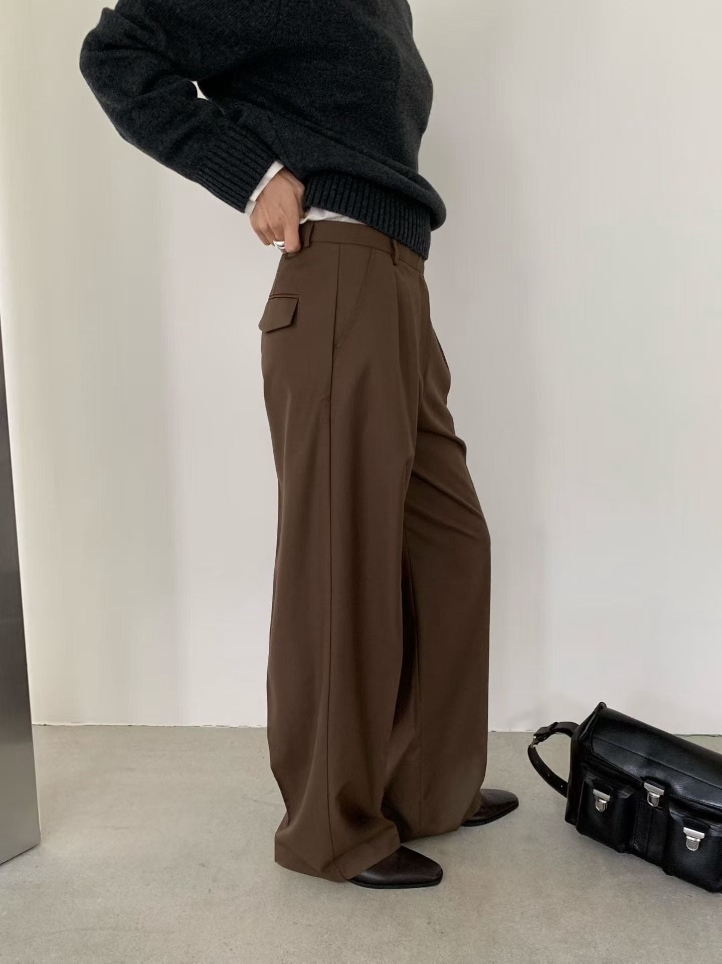 Asymmetric Back Pocket Tailor Pants (9-11Sep超抵價$468, 之後批發價$498)