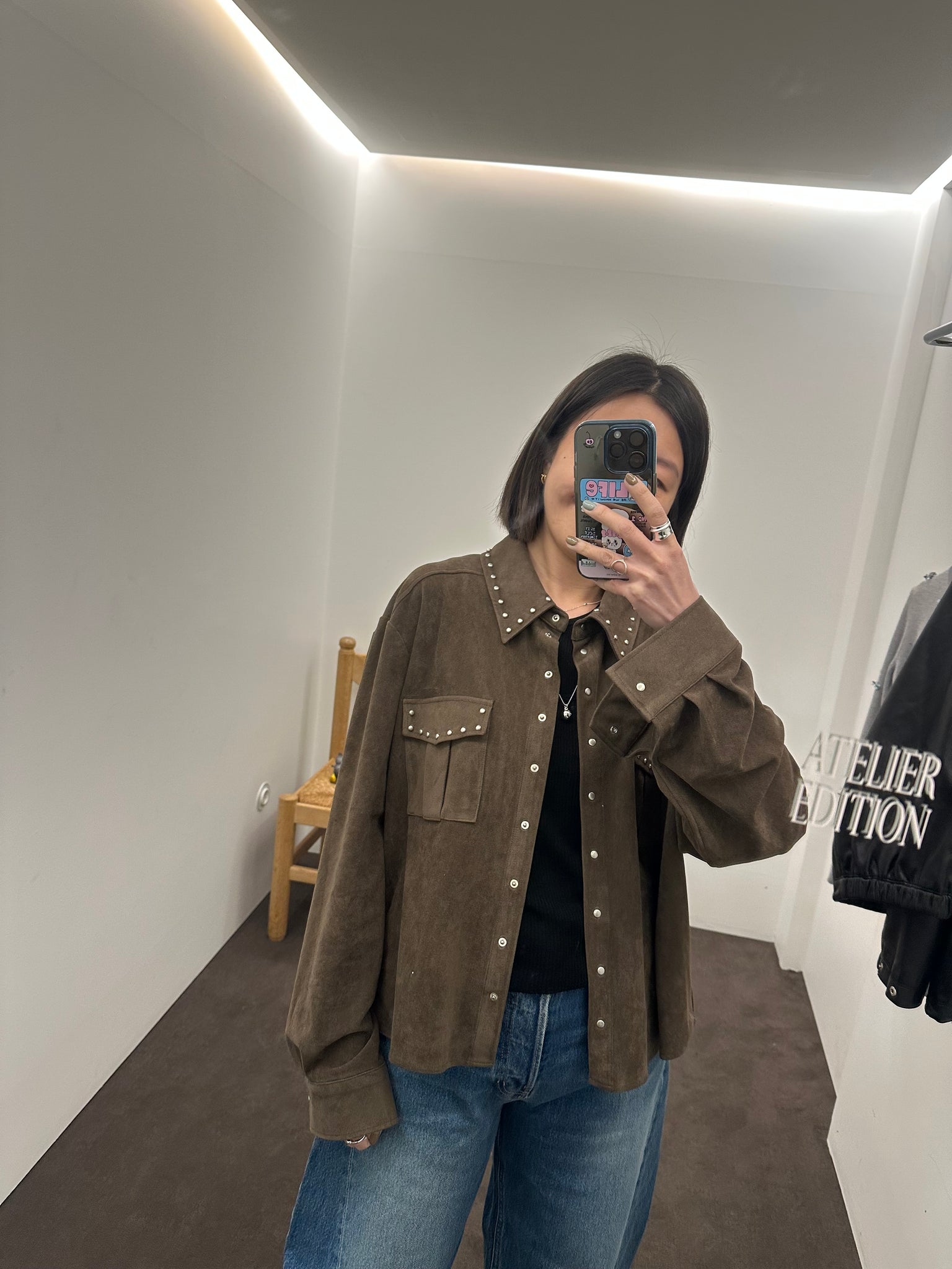 Must Buy Stud Suede Jacket