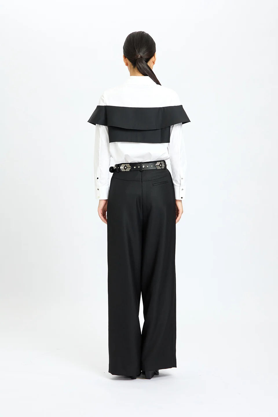 Timeless Pleated Wool Pants