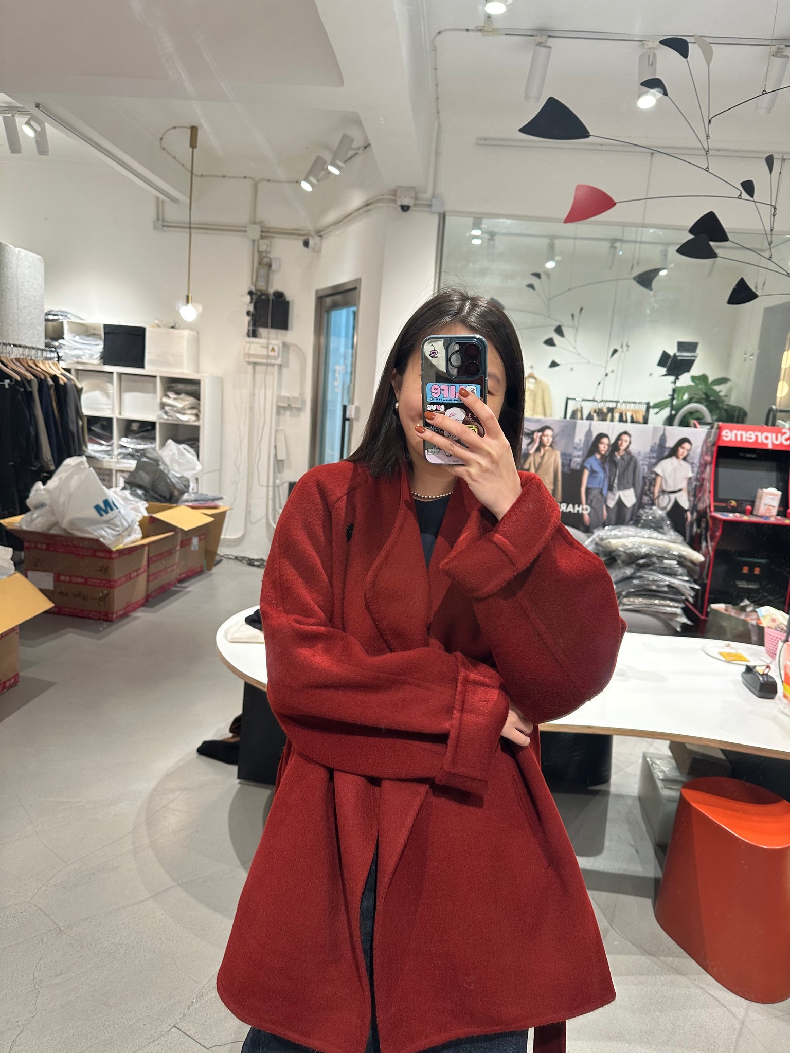 Stylish Handmade Wool Coat (10-12Dec $798, 之後批發價$998）