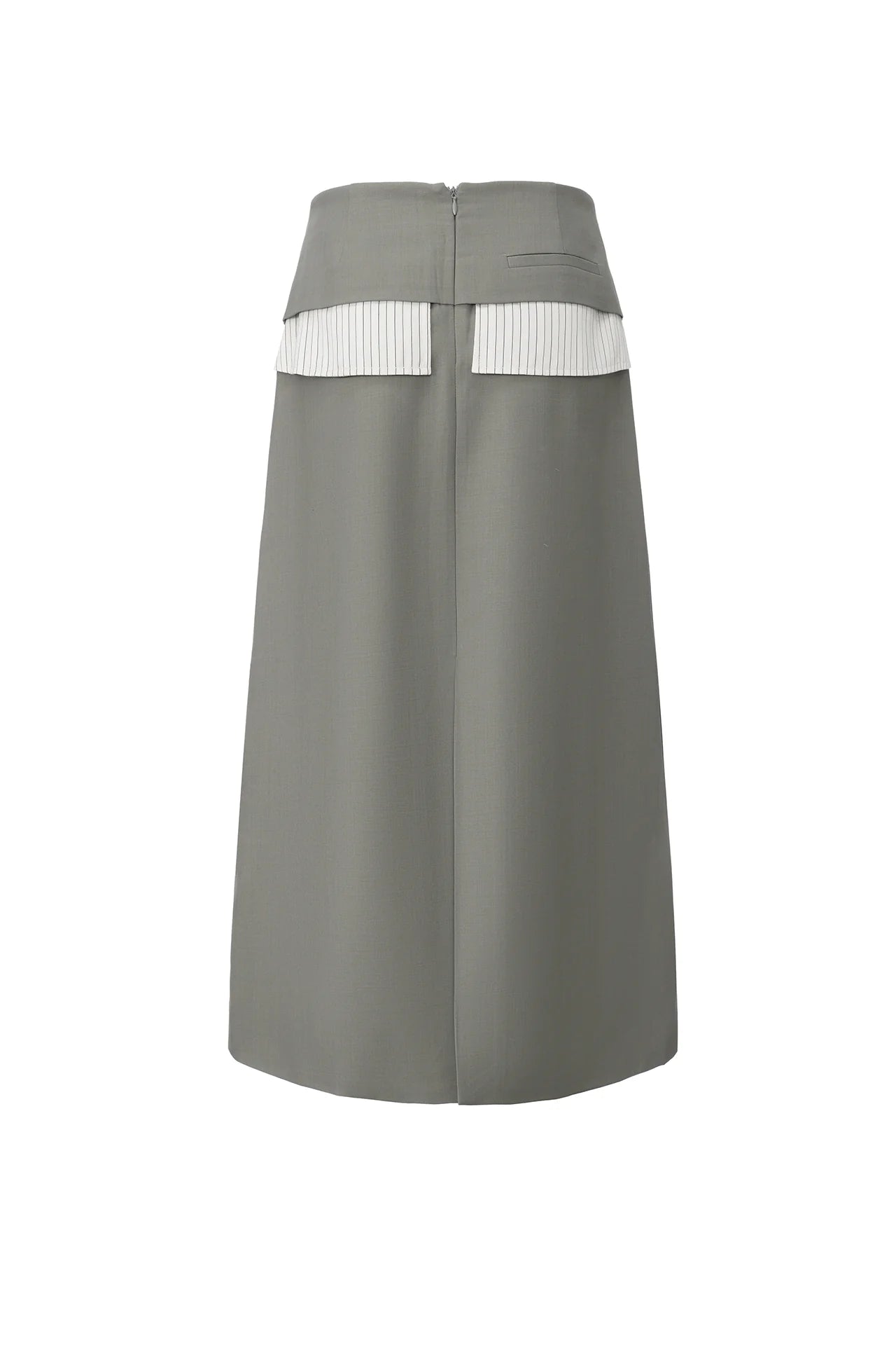 Button Slit Skirt