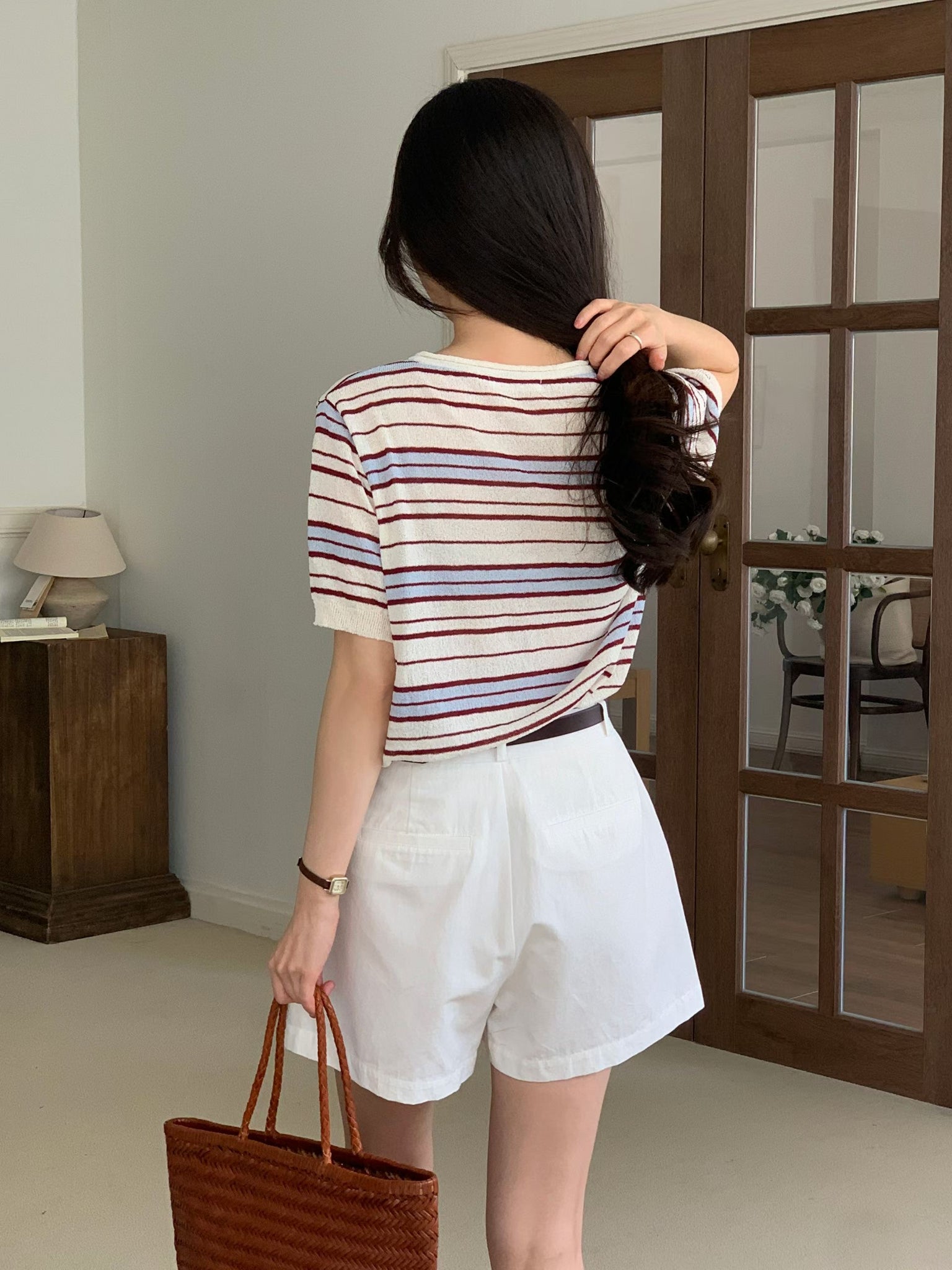 Stripe Grains Knit Top (18-20Jun 超抵價$268, 之後批發價$298)