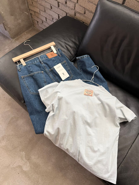 Middle Seam Boxy Tee