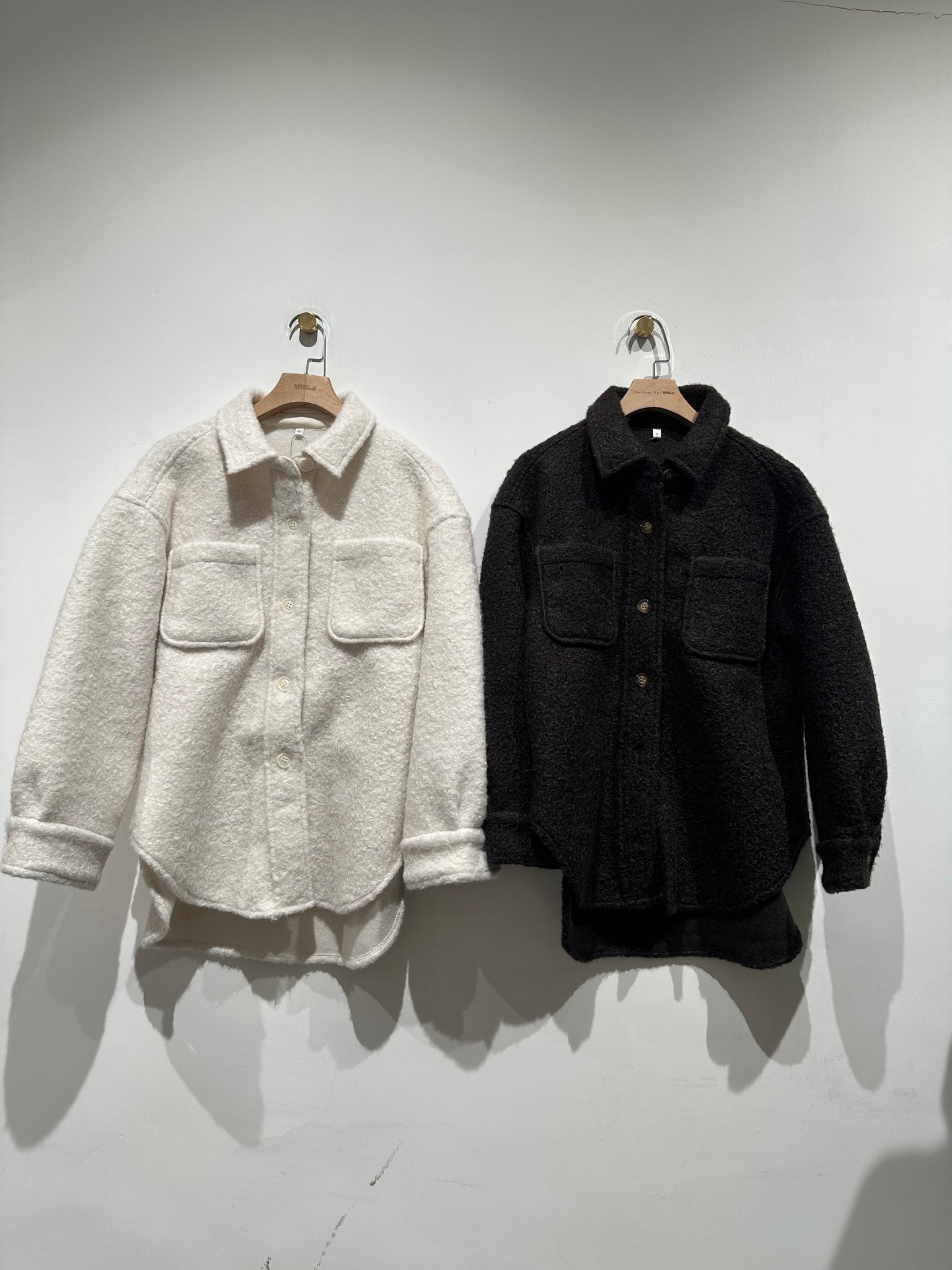 Shearling Shirt Jacket