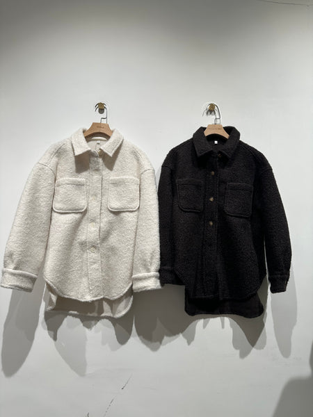 Shearling Shirt Jacket