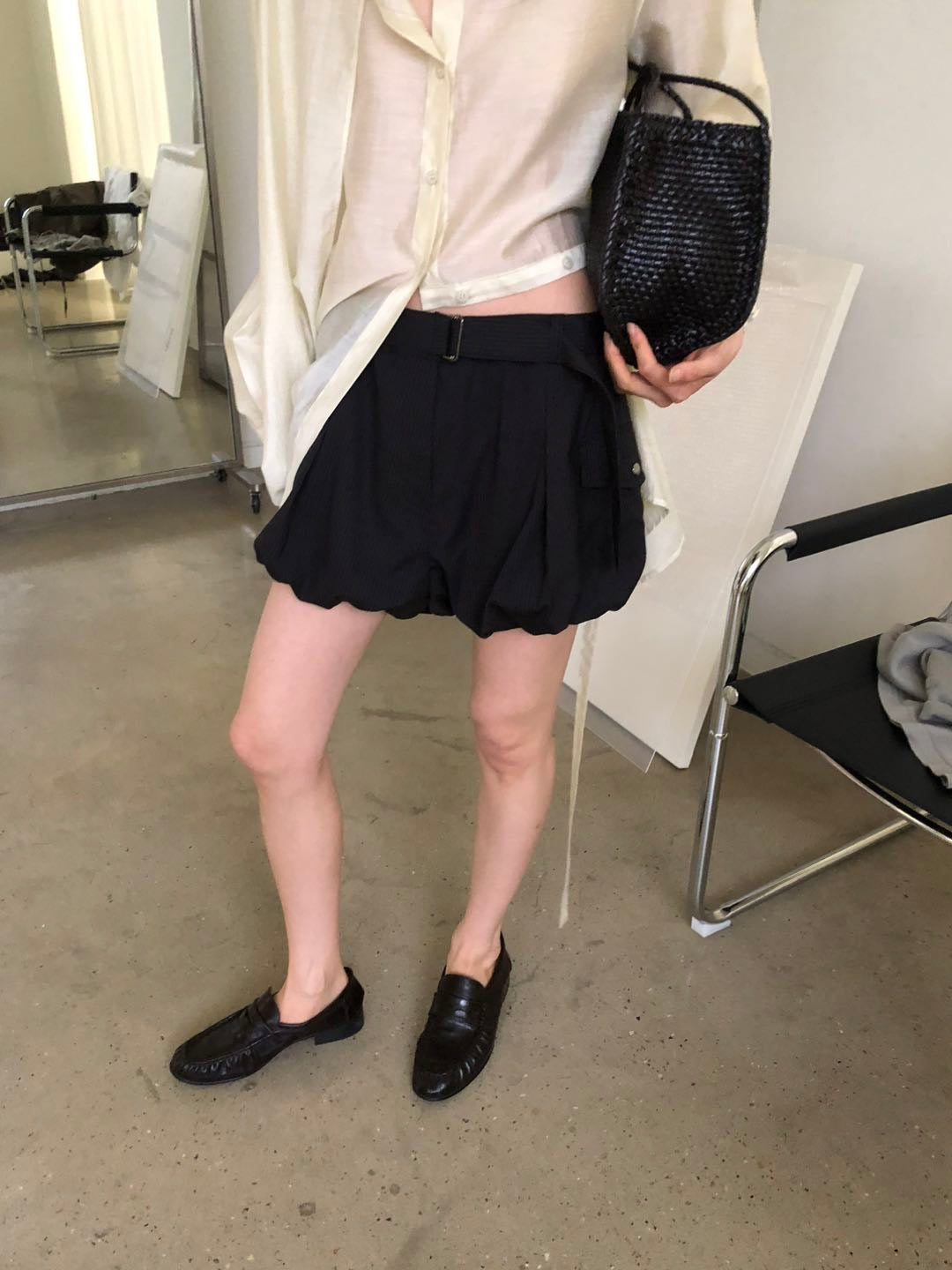 Stripe Puff Shorts (30Apr-2May $498, 之後批發價$568）