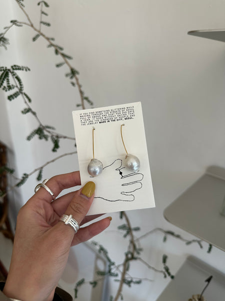 Baroque Pearl Earrings (10-12Sep超抵價$328, 之後批發價$398)