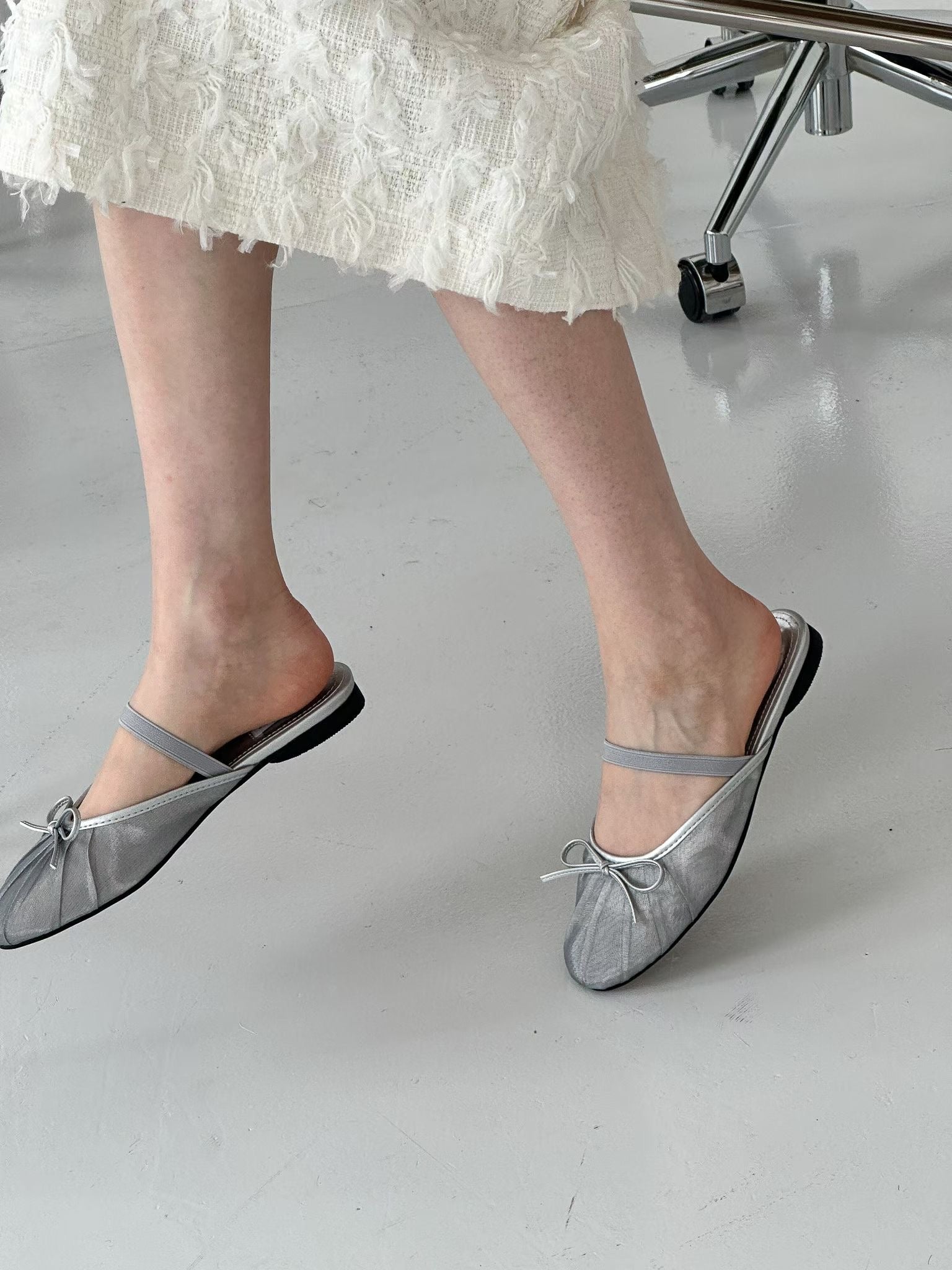 Mesh Ballerina Mules  (限時超抵快閃價$398至今晚23:59, 18-20Jun 超抵價$428, 之後批發價$468)