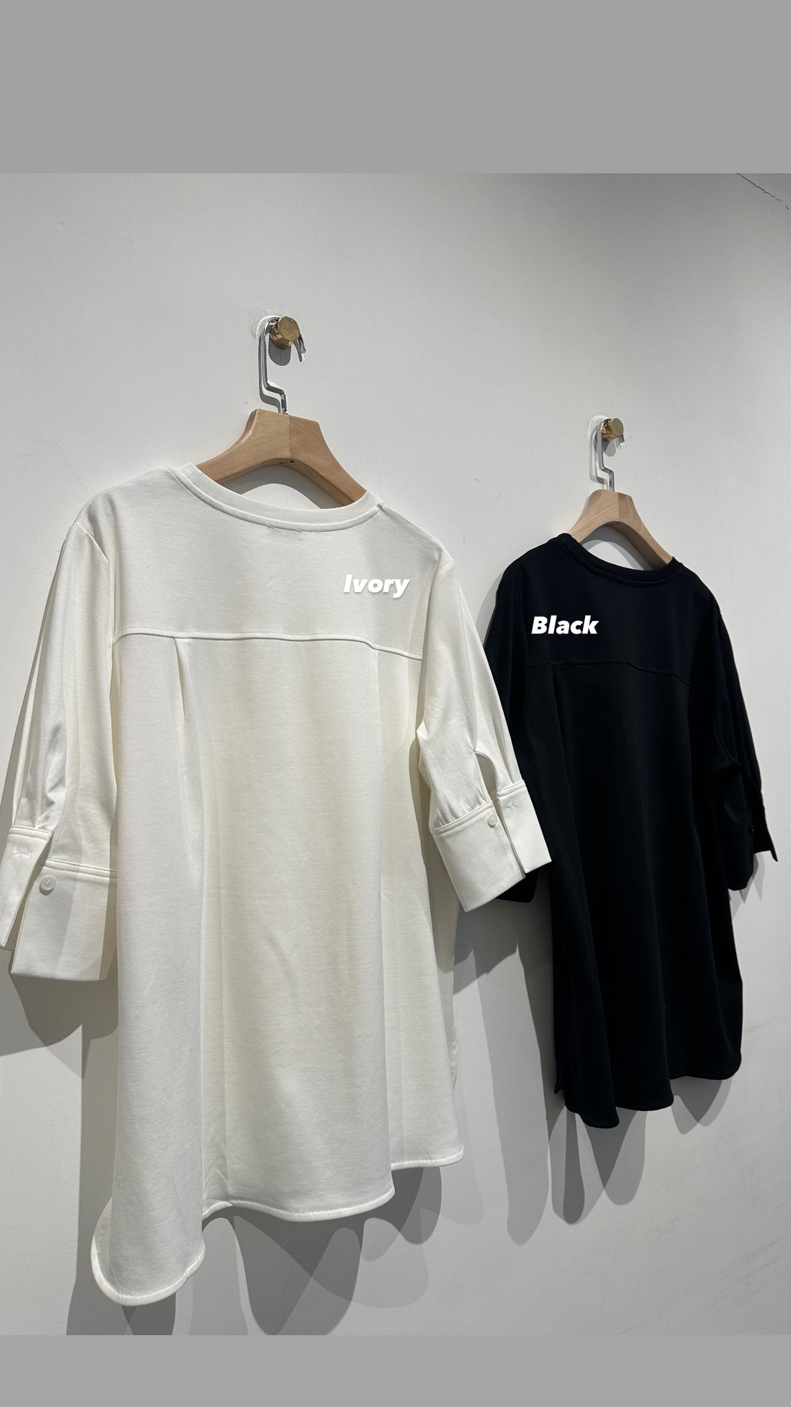 Folding Sleeve Oversize Tee