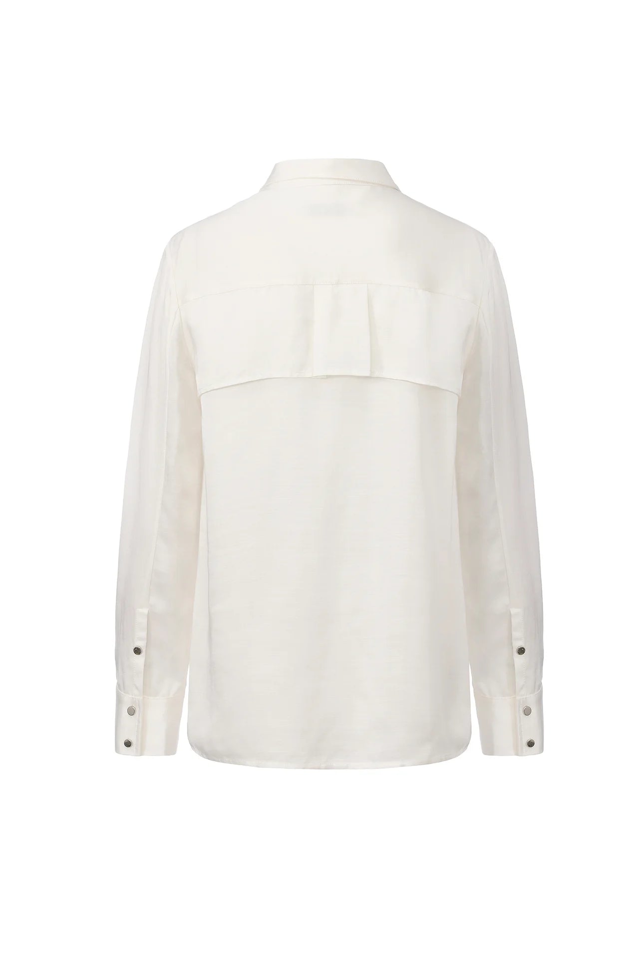 Self Tie Glossy Shirt