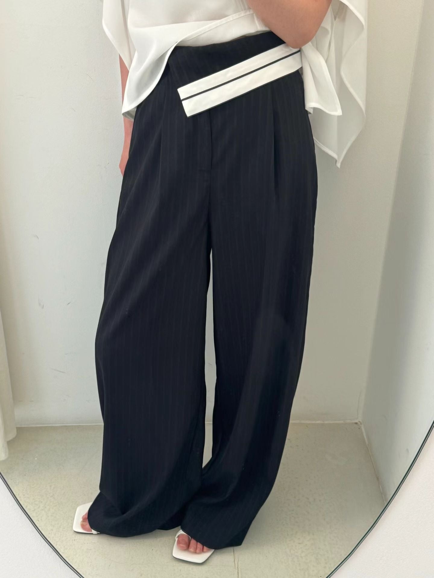 Fold Waist Tailor Pants  (24-27Jun 超抵價$598, 之後批發價$668)