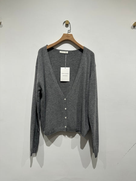 Premium Cashmere Low V Cardigan