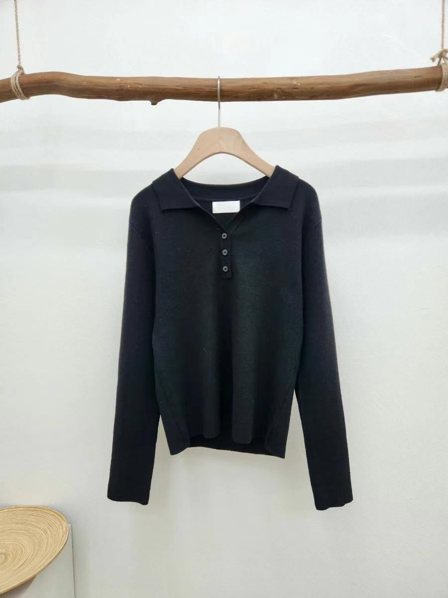 New Season Polo Knit Top