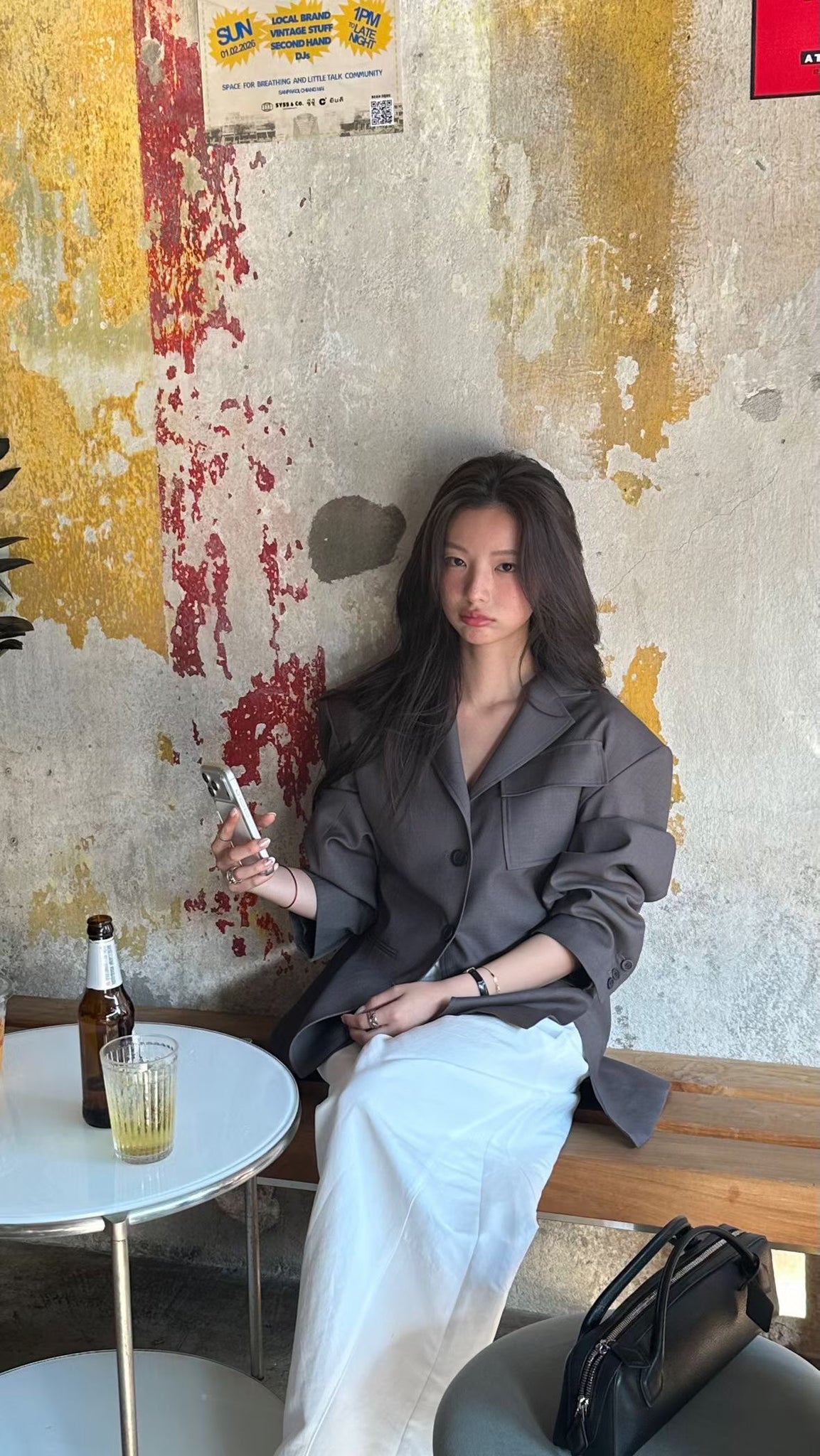 Premium Asymmetric Pocket Blazer