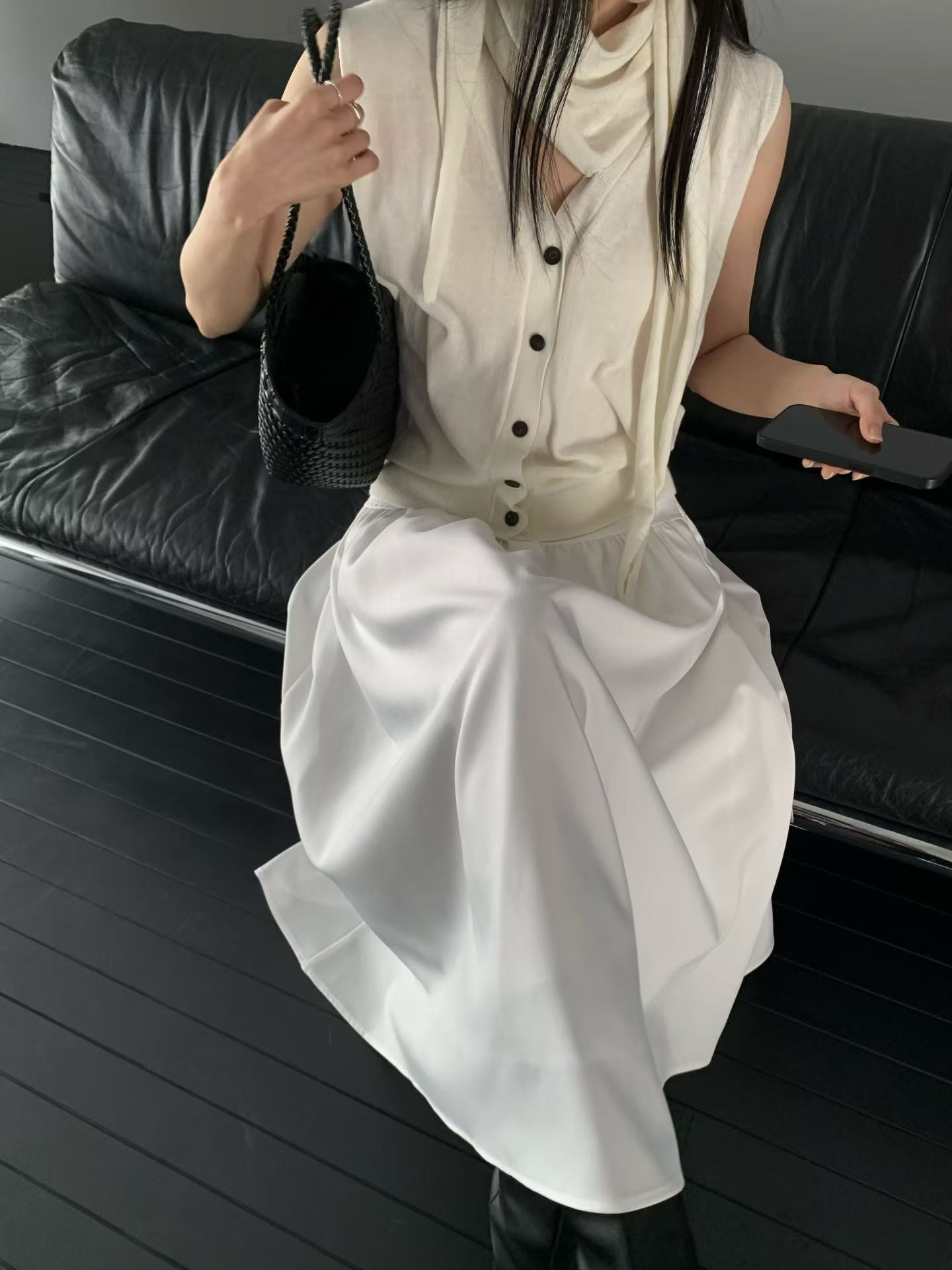 Button Knit Vest