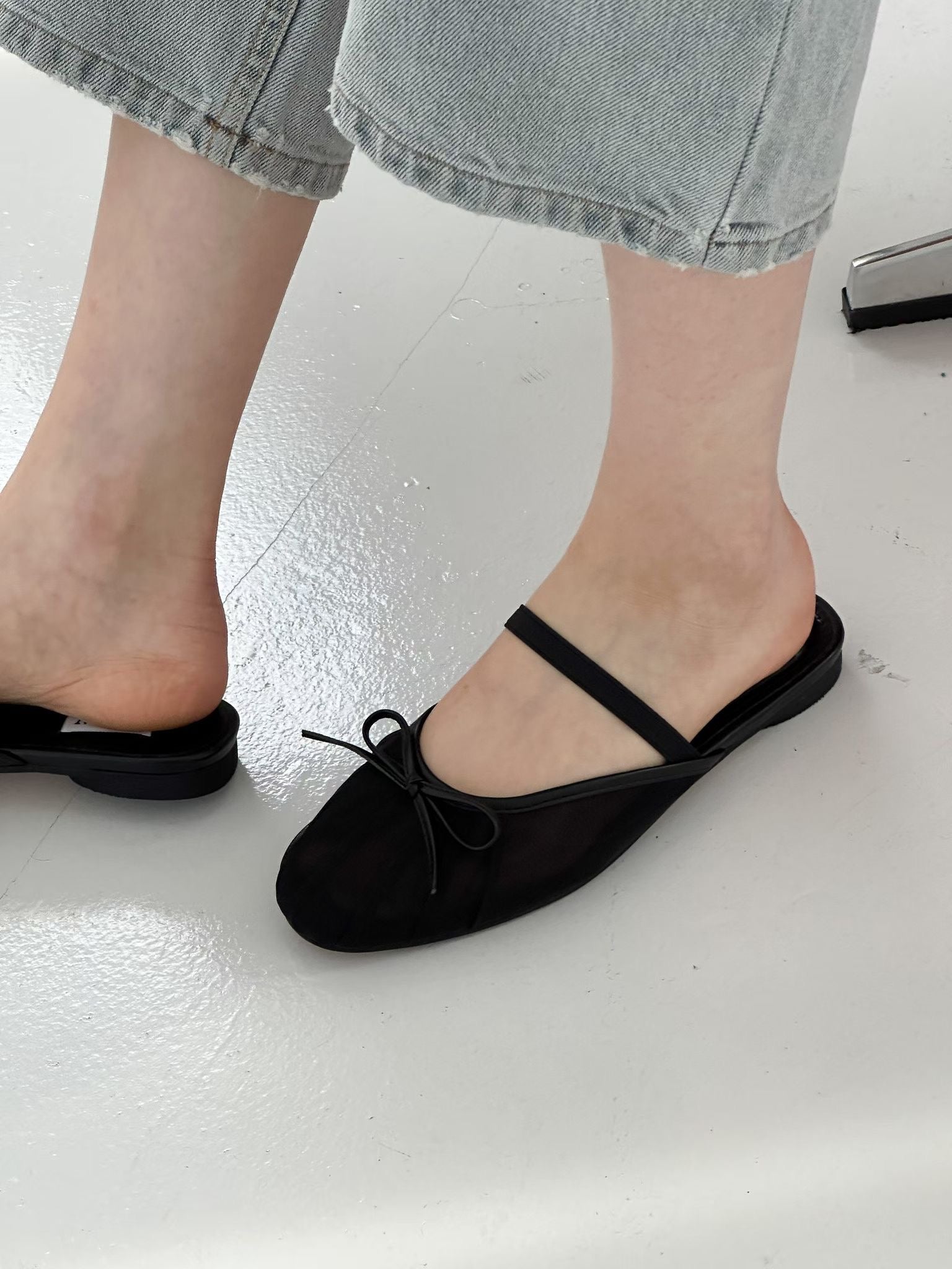 Mesh Ballerina Mules  (限時超抵快閃價$398至今晚23:59, 18-20Jun 超抵價$428, 之後批發價$468)