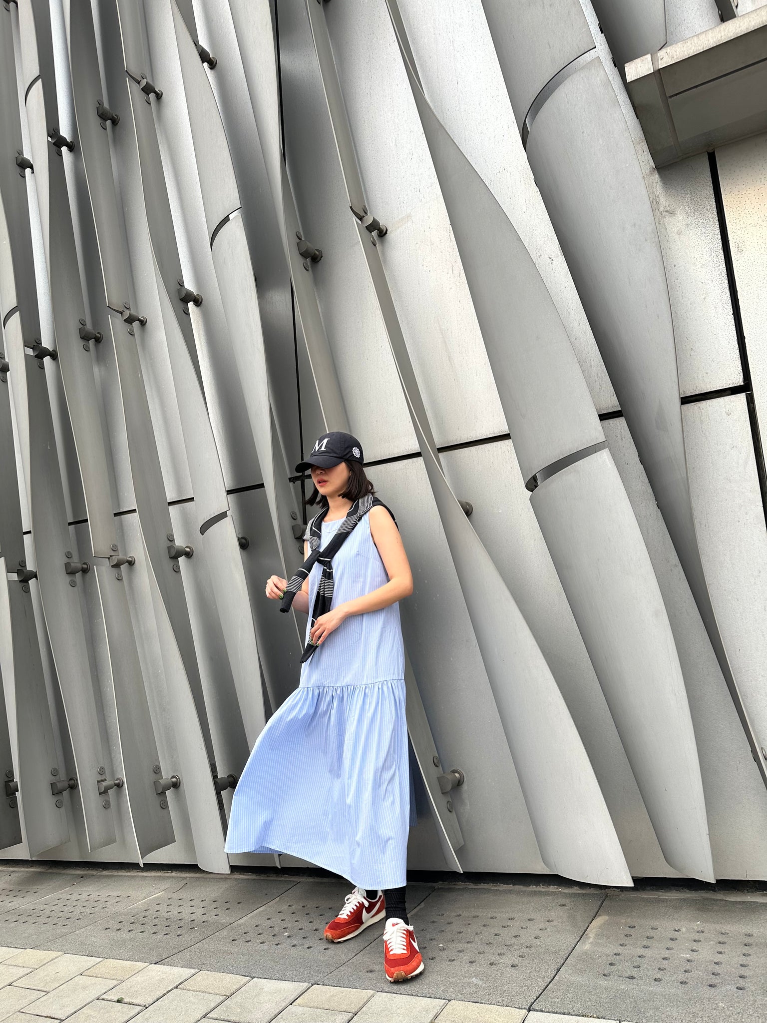 Stripe Vest Dress