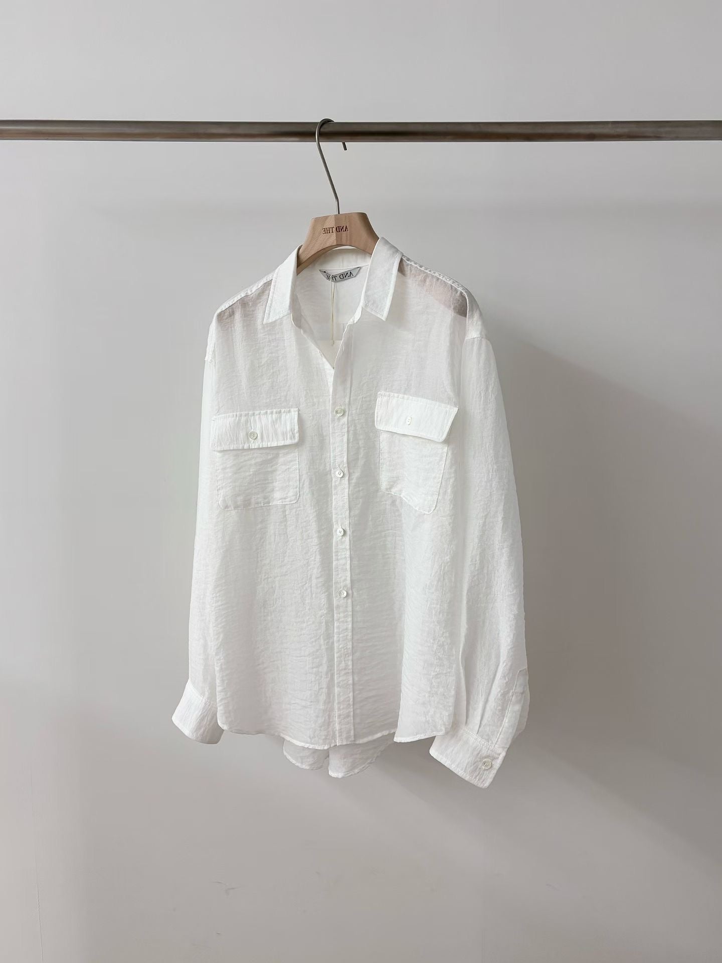 Baby Blue Thin Shirt (31Jul-2Aug 超抵價$598, 之後批發價$668)