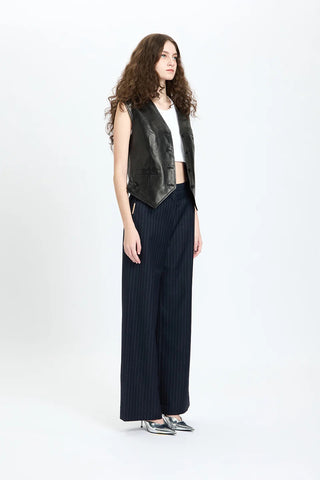 Tailored Pinstripe Pants