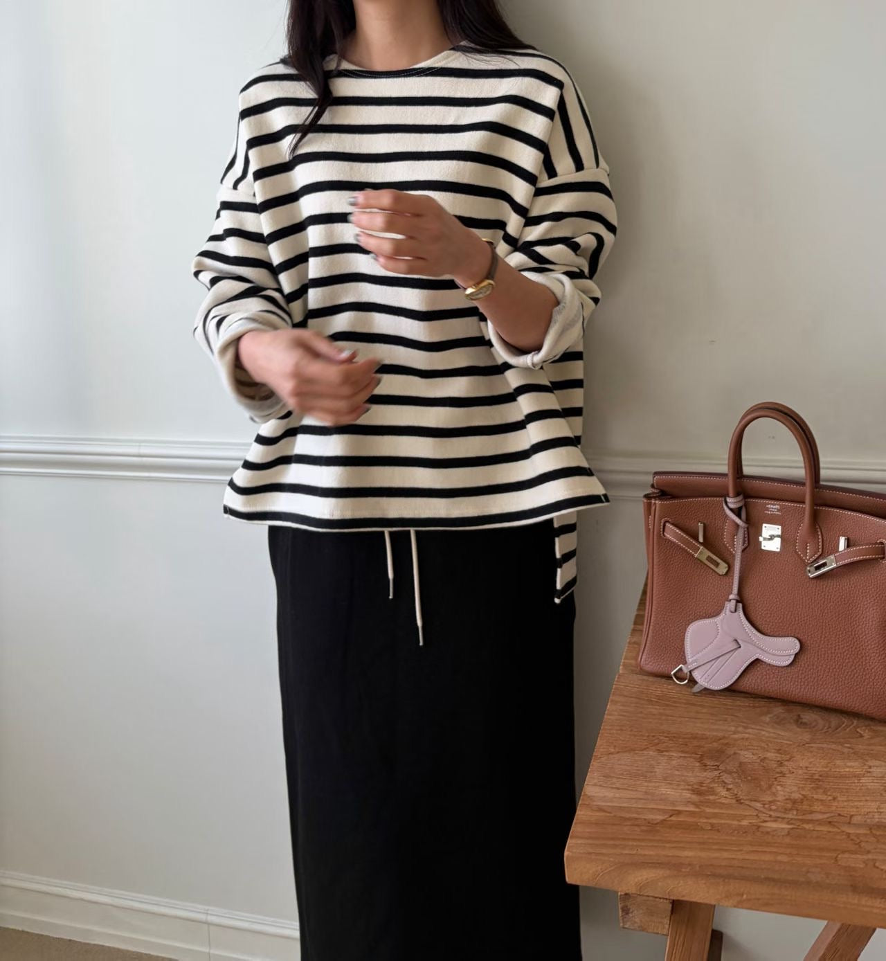 Stripe Slit Sweater (15-18Jan $368, 之後批發價$398）