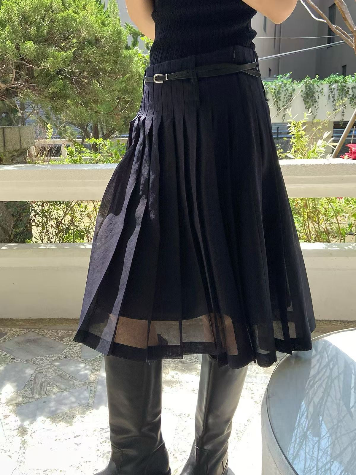 Premium Cooling Pleated Skirt  (28-30May 超抵價$798, 之後批發價$898)