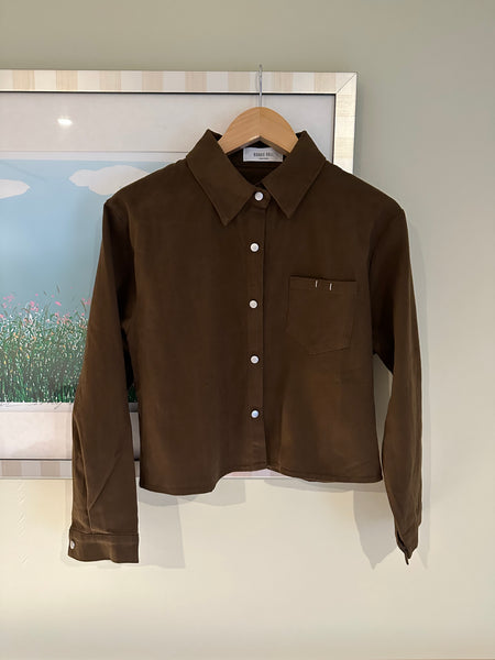 Corduroy Short Shirt