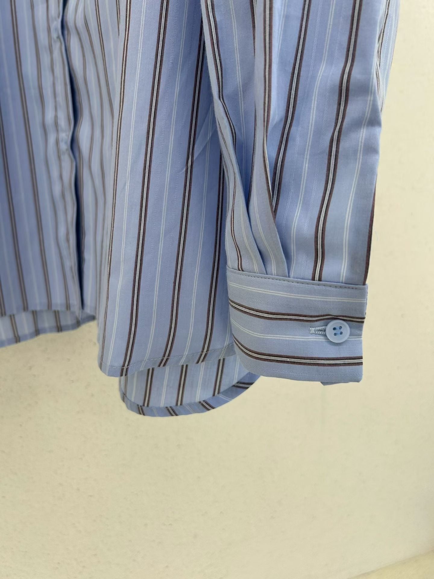 Autumn Embossed Stripe Shirt