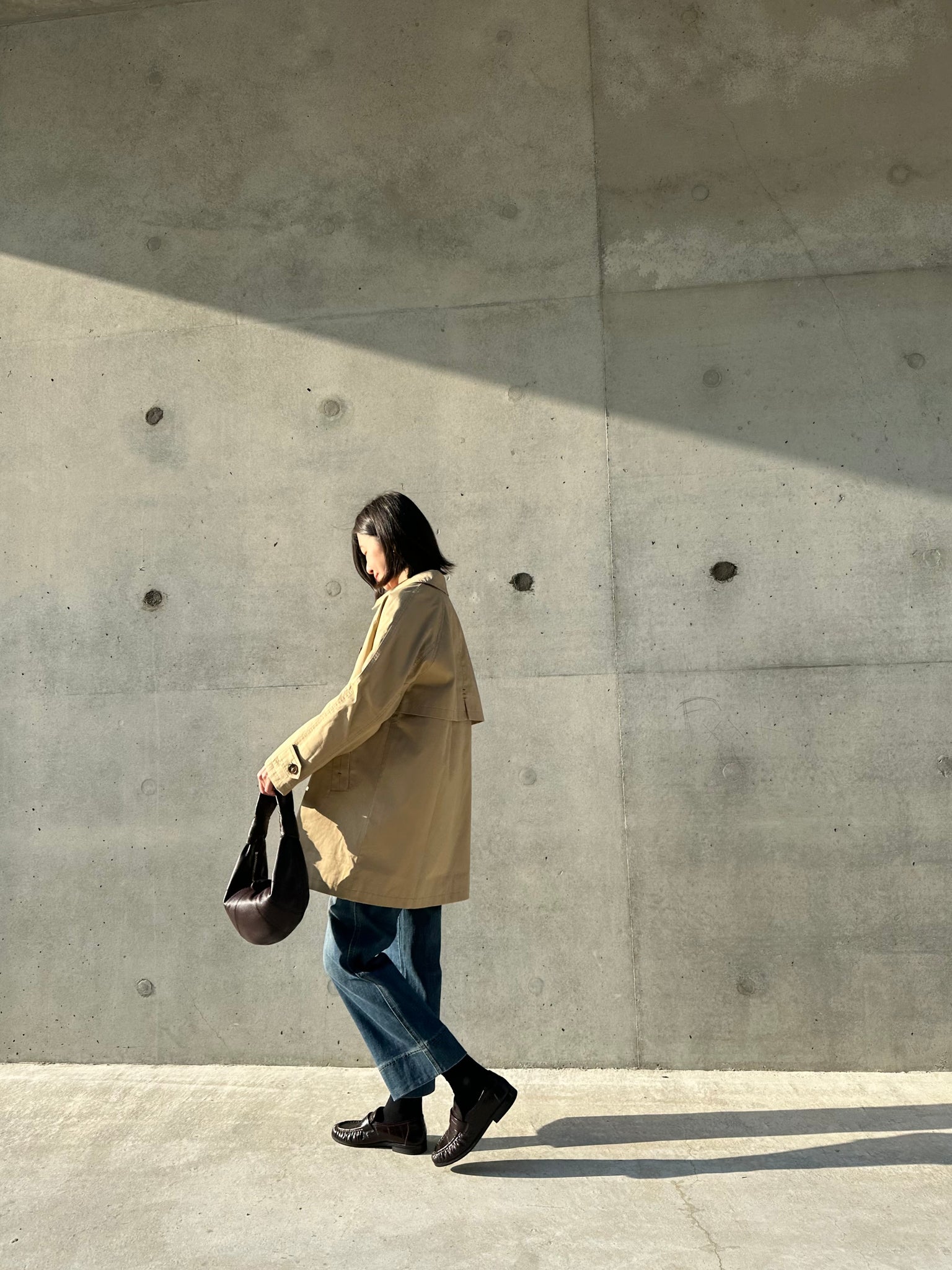 Classic Back Stitches Trench Coat (限時至抵價$398到今晚23:59, 之後超抵價$468)