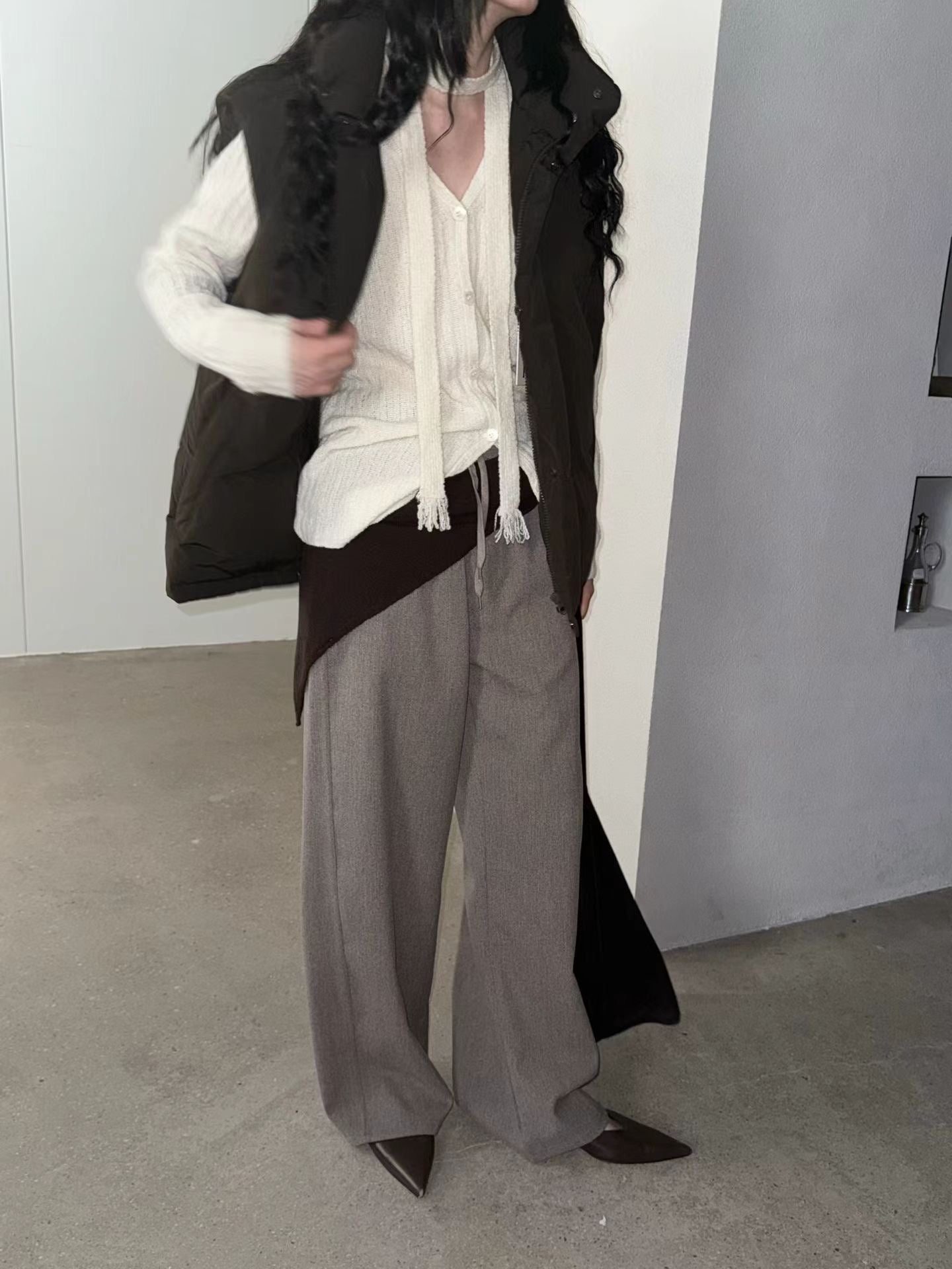 Essential Drape Wool Pants
