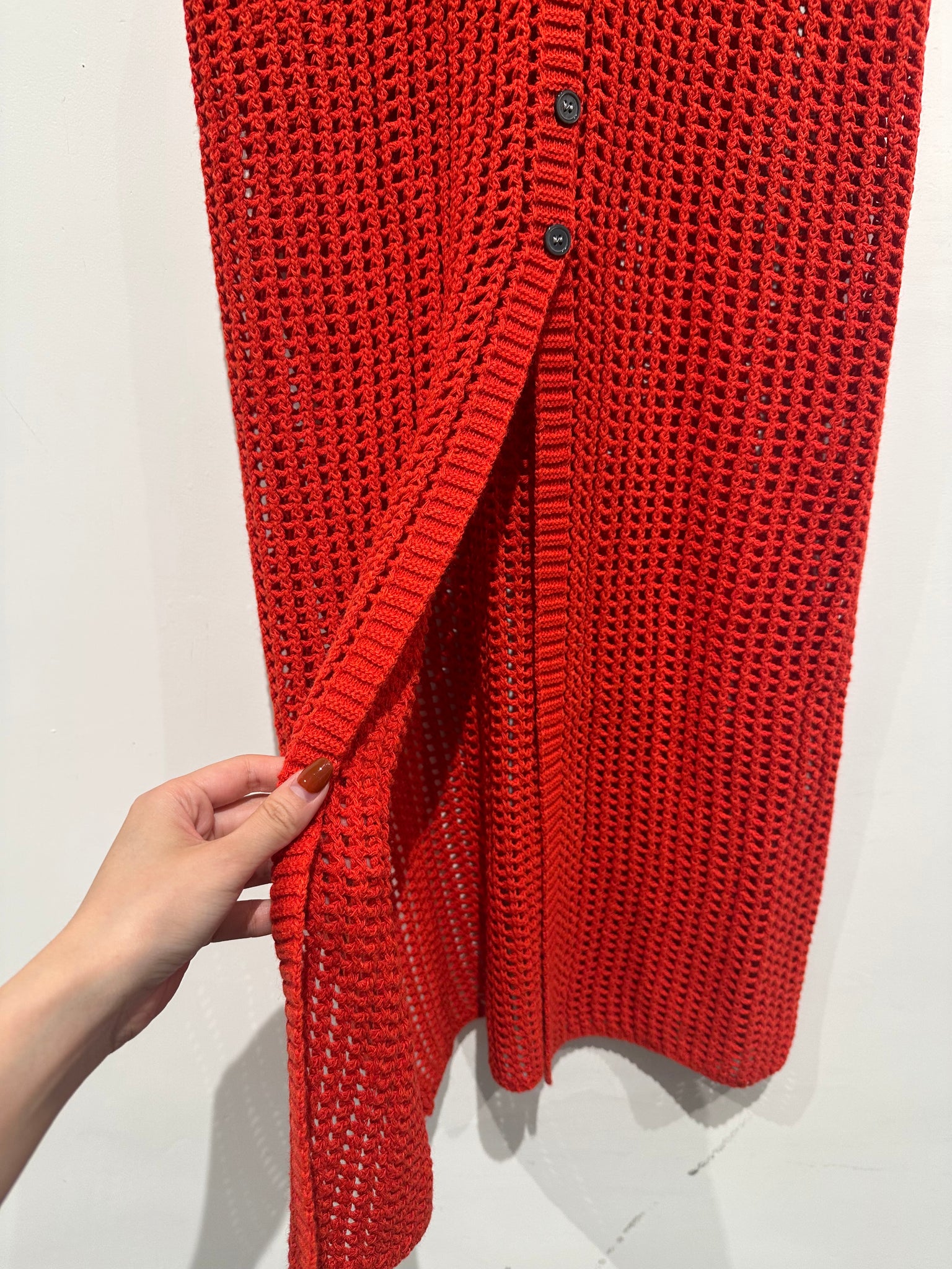 Front Slit Long Knit Vest (5-6Jun 超抵價$228, 之後批發價$268)