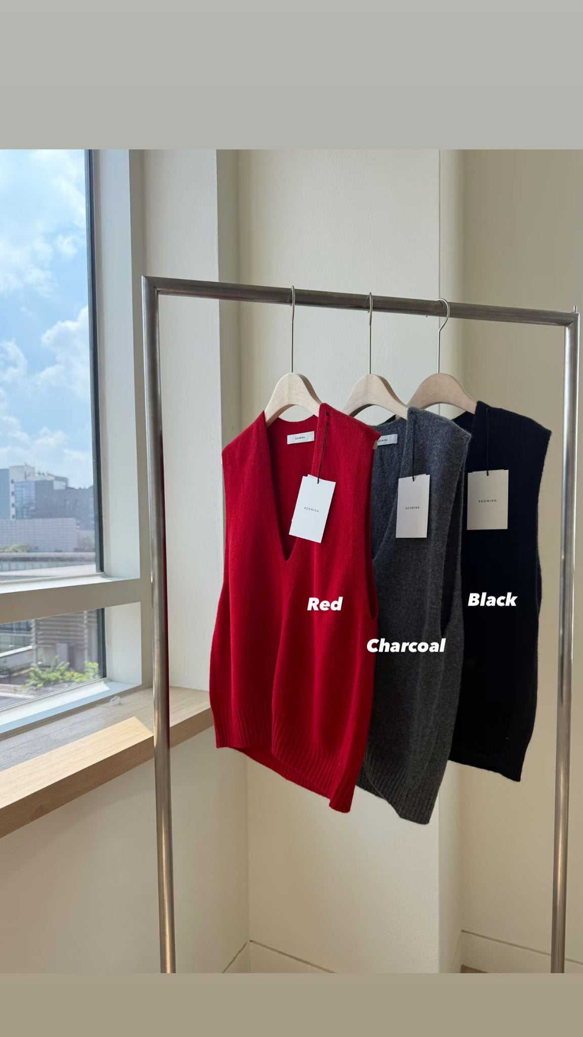 Quality Low V Vest (9-11Sep超抵價$368, 之後批發價$398)