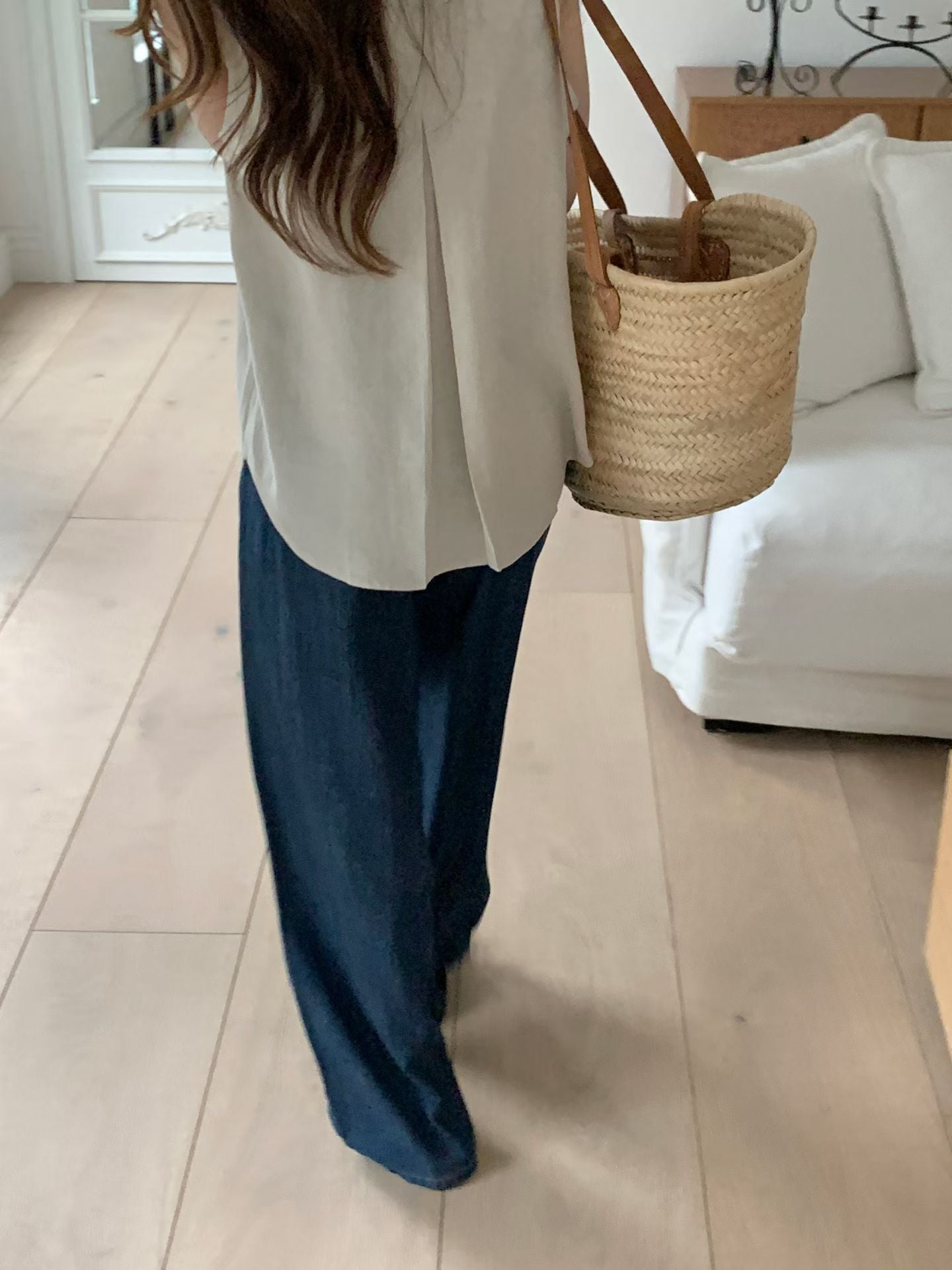 Back Folded Linen Cotton Vest (31Jul-2Aug 超抵價$298, 之後批發價$348)