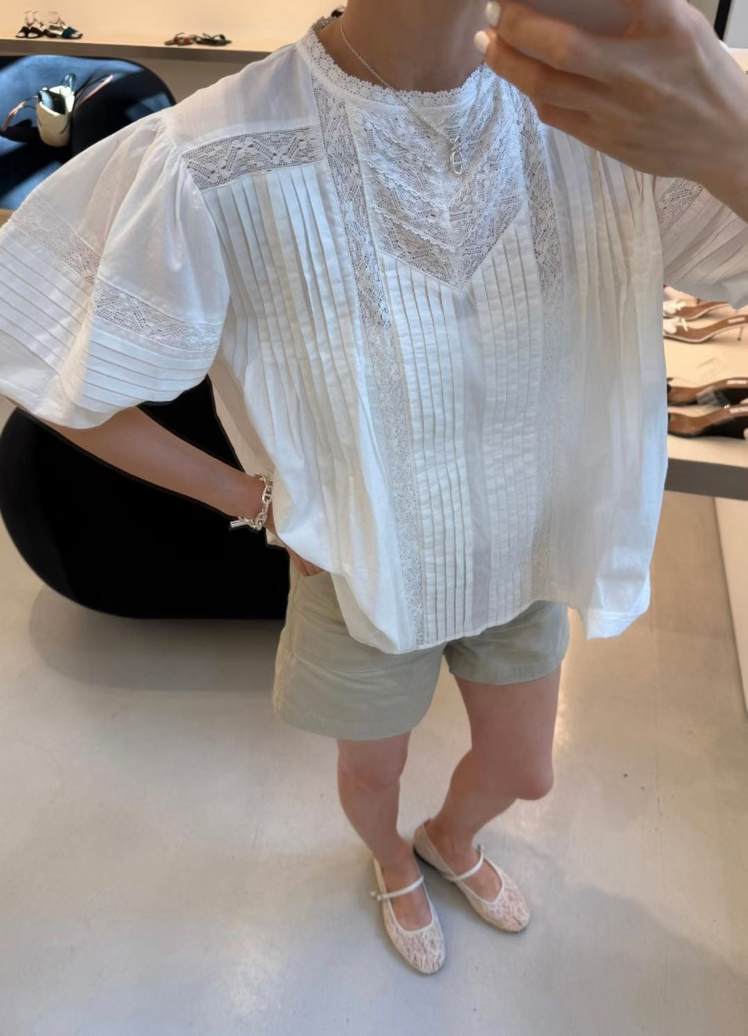 JSNY Premium Lace Blouse  (24-27Jun 超抵價$698, 之後批發價$798)