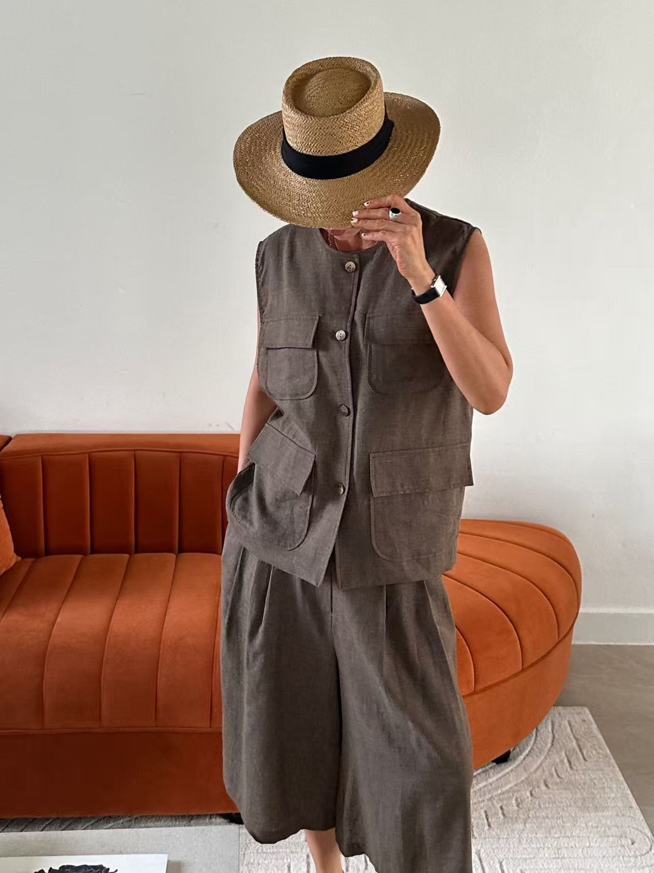 Oversize Gilet Set (31Jul-2Aug 超抵價$1298, 之後批發價$1368)
