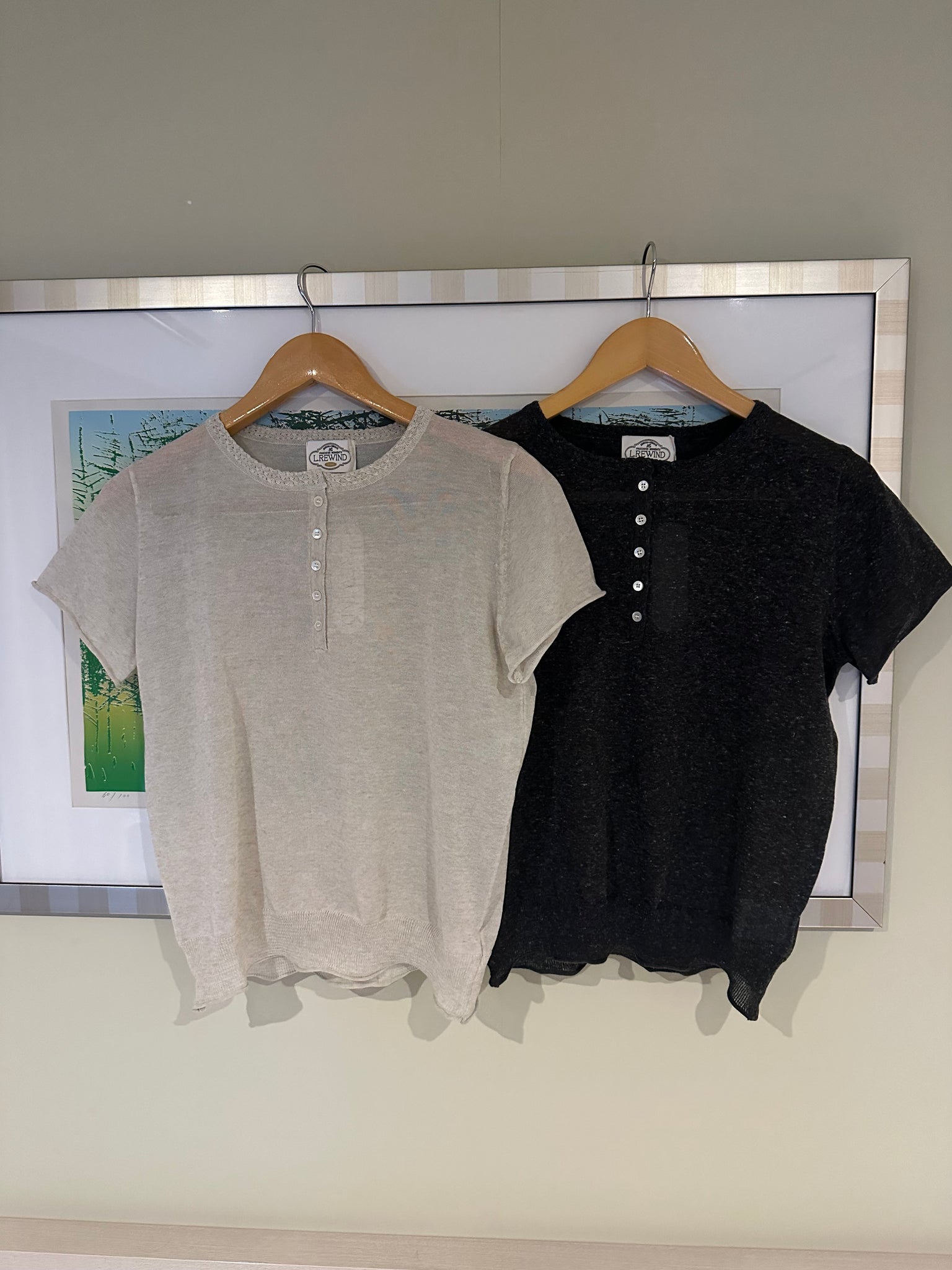 Button Ruffle Hem Knit Top (18-20Jul 超抵價$368, 之後批發價$398)