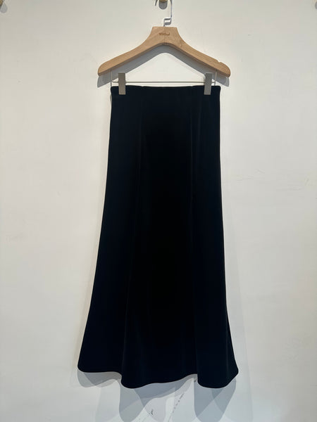 Quality Long Velvet Fishtail Skirt