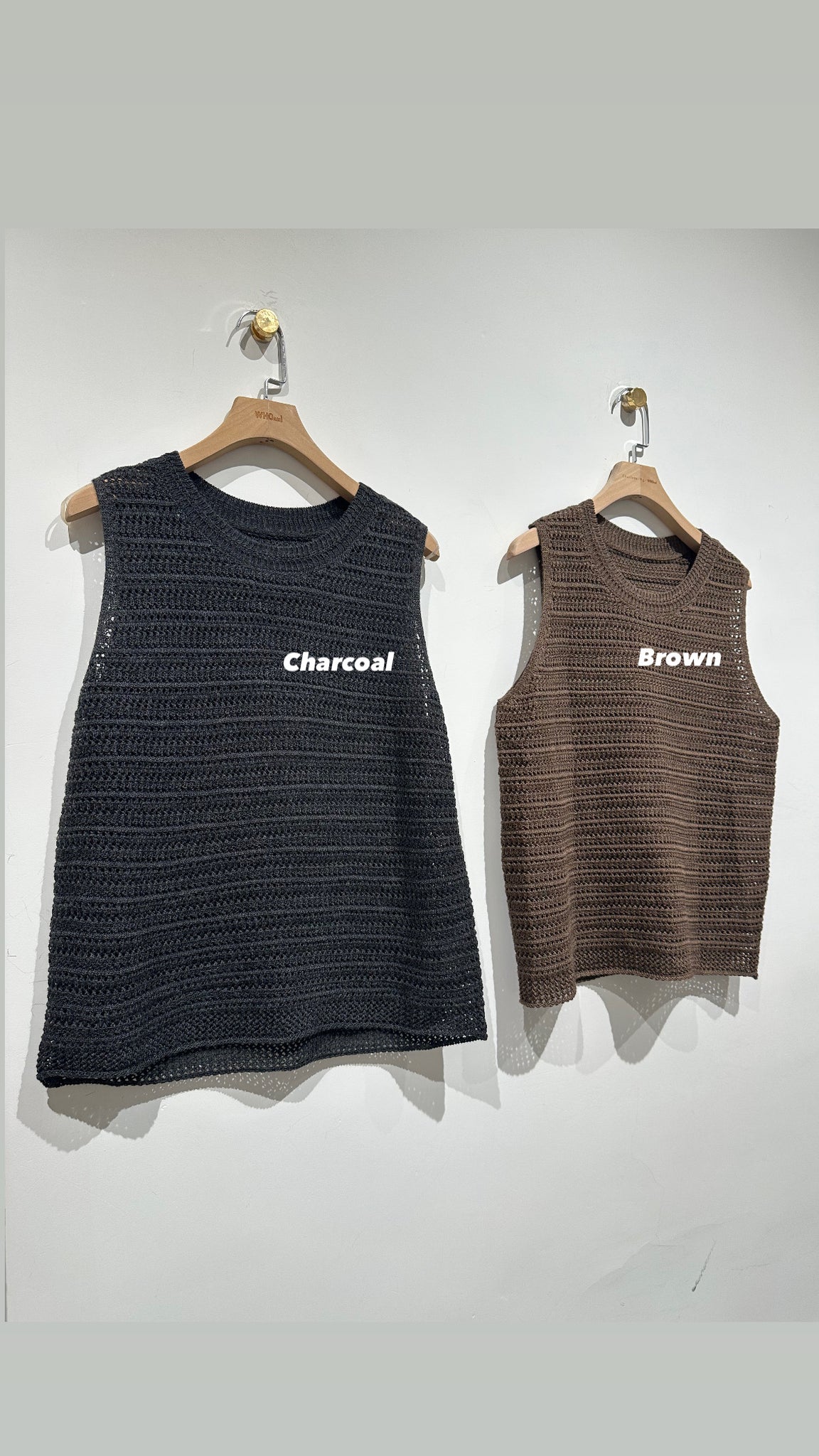 Crochet Knit Vest