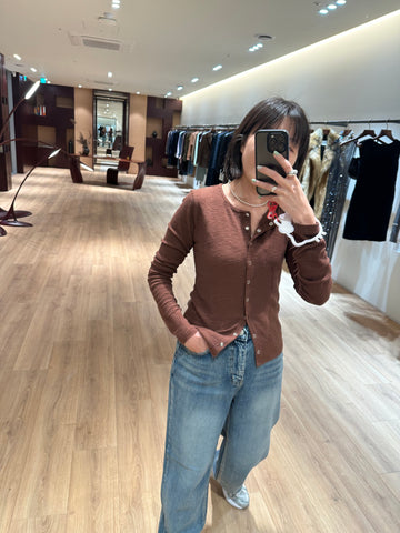 Snap button cardigan