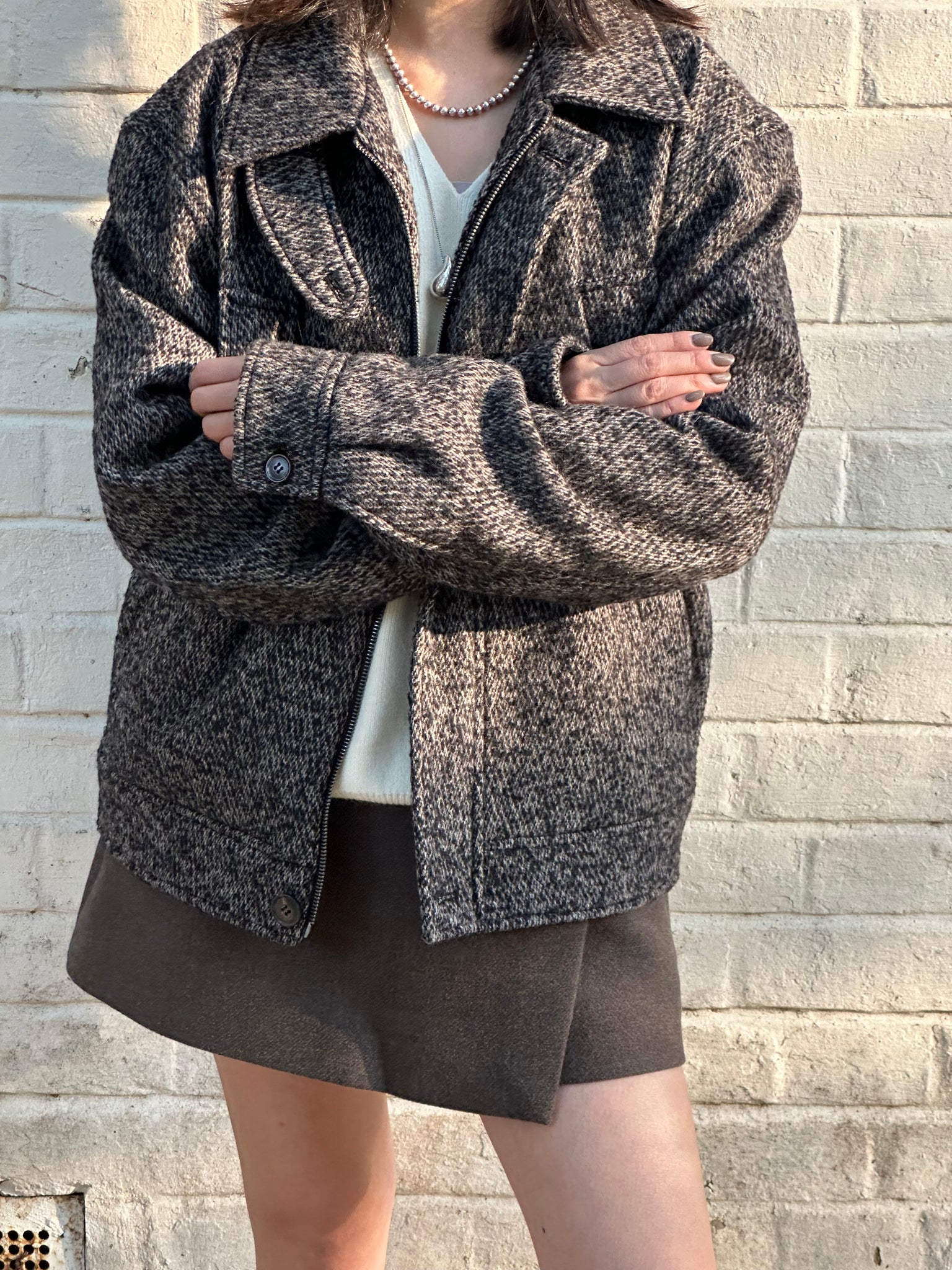 Boylish Marble Grey Wool Coat (15-18Jan $698, 之後批發價$798）