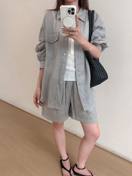 Summer Cool Linen Set (5-6Jun 超抵價$568, 之後批發價$598)