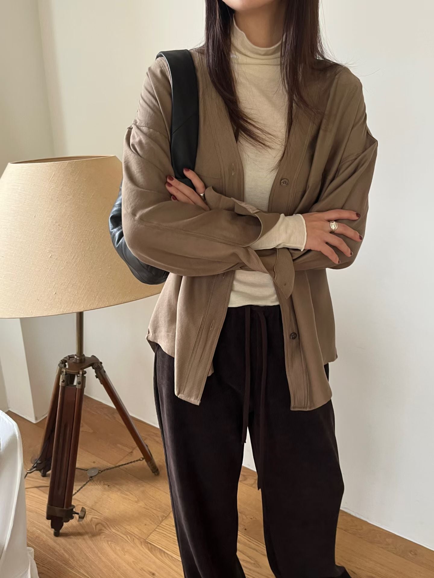 Japanese Collarless Shirt