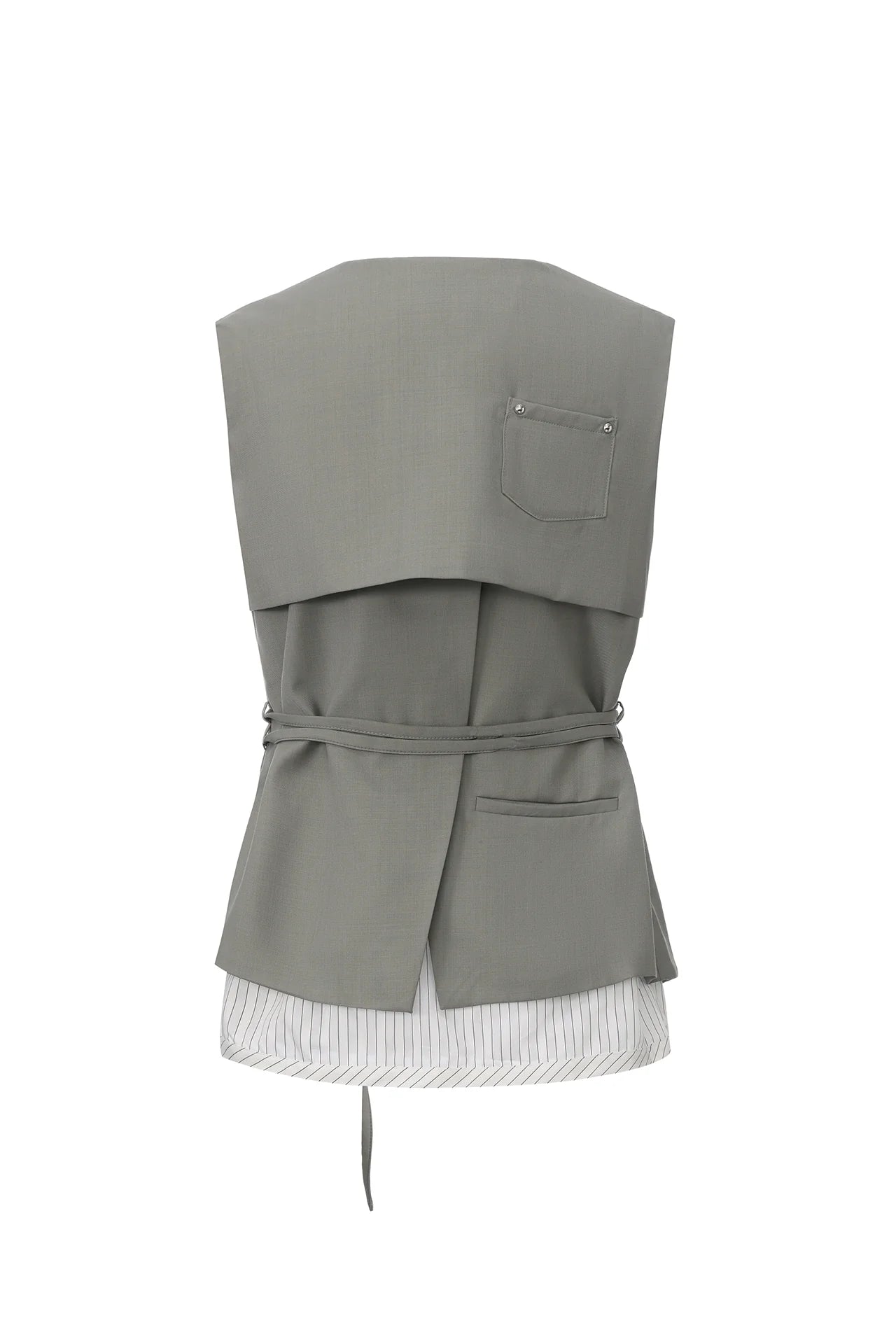 Layers Pocket Gilet Olive