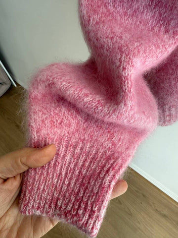 Quality Mixed Wool Knit Top